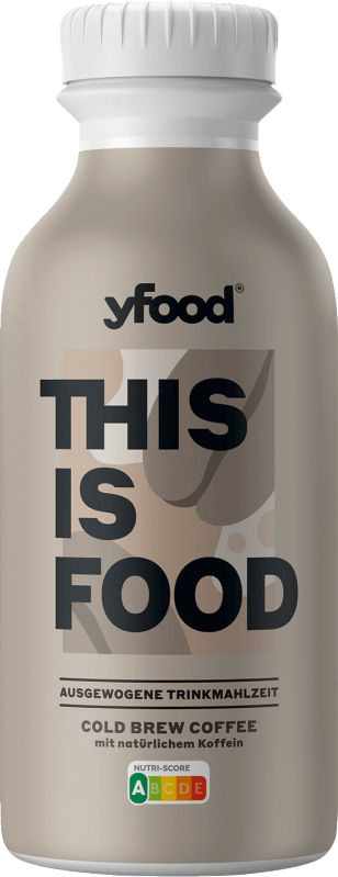 yfood Cold Brew Coffee Trinkmahlzeit 0,5l