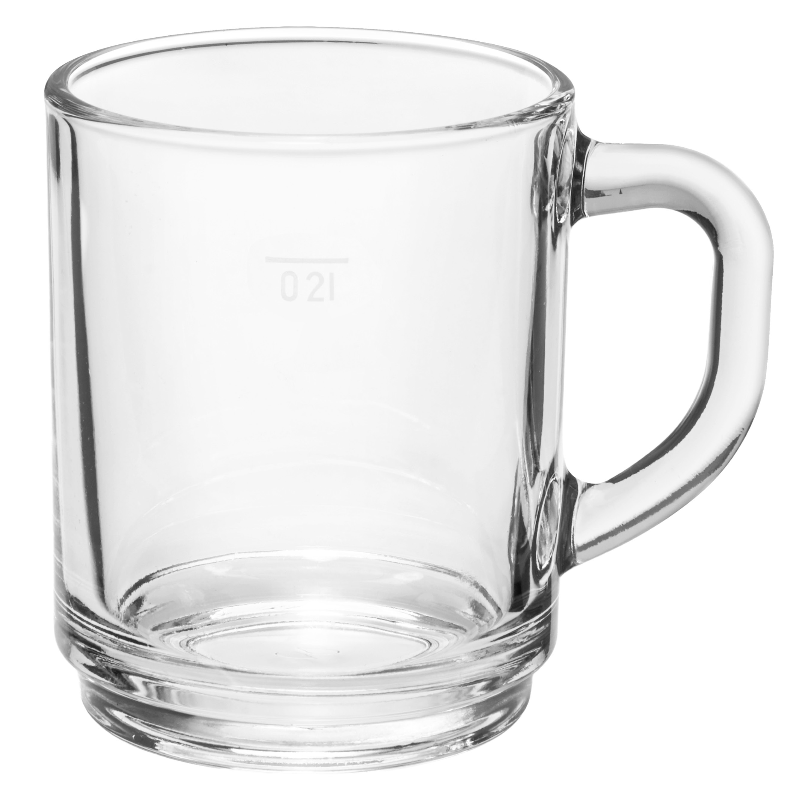 Van Well Glühweinglas Universalbecher "Denver" klar 0,2l 