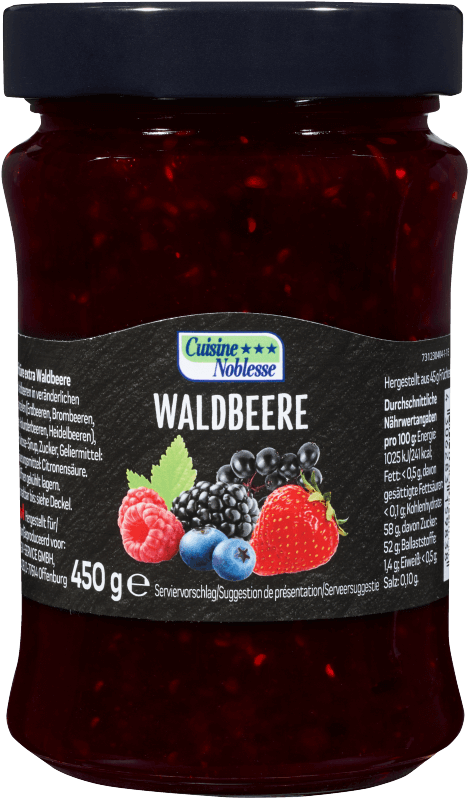 Cuisine Noblesse Waldbeere Konfitüre 450g