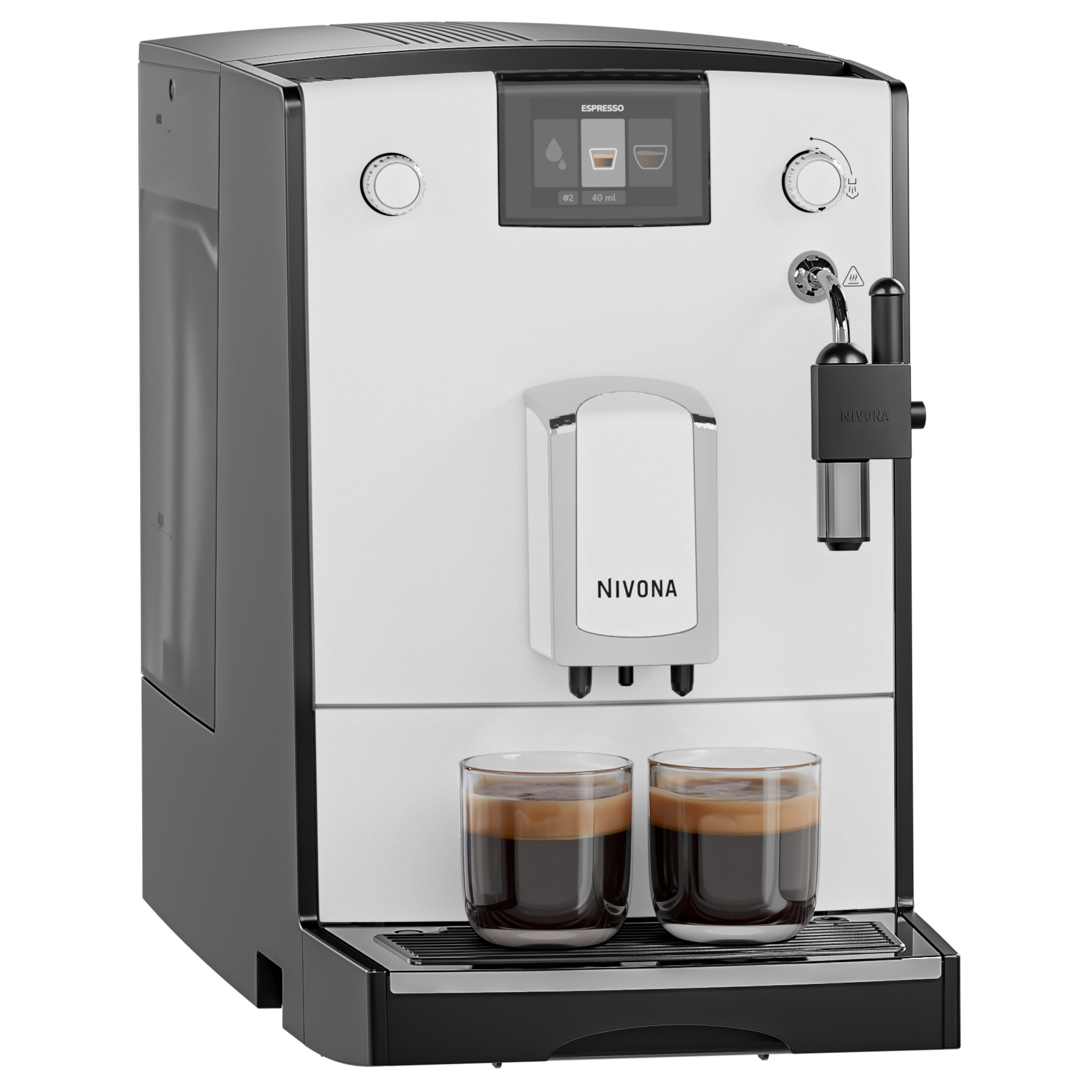 Nivona NICR 560 Kaffeevollautomat Chrom weiß