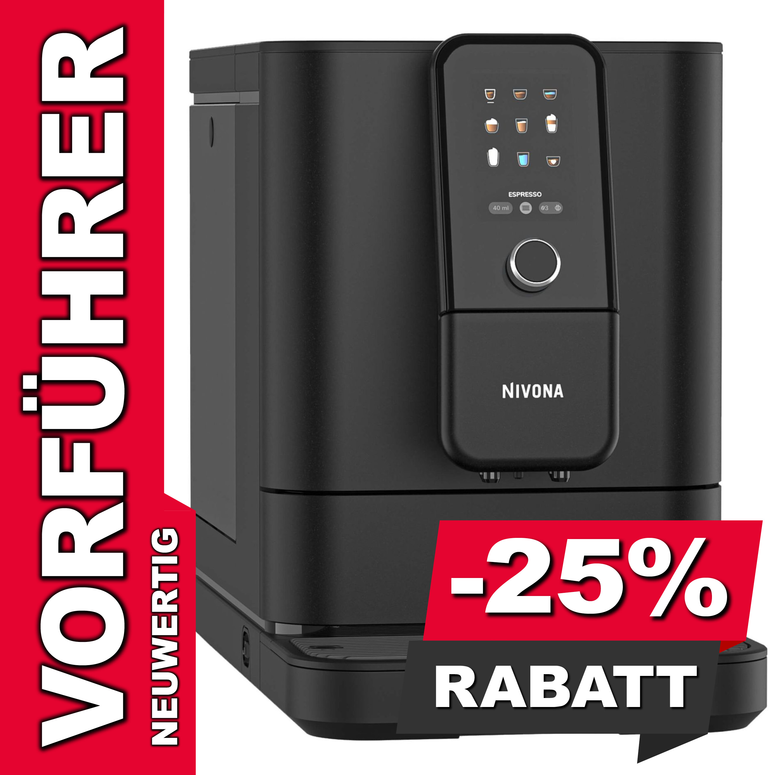 Vorführgerät - Nivona Kaffeevollautomat NIVO 8101 schwarz