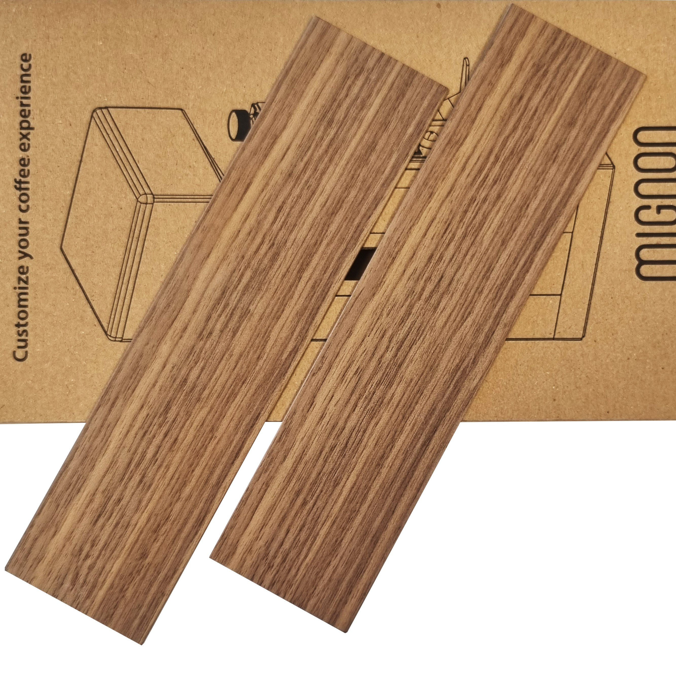  Stripes "Walnut" für Eureka Mignon Specialita