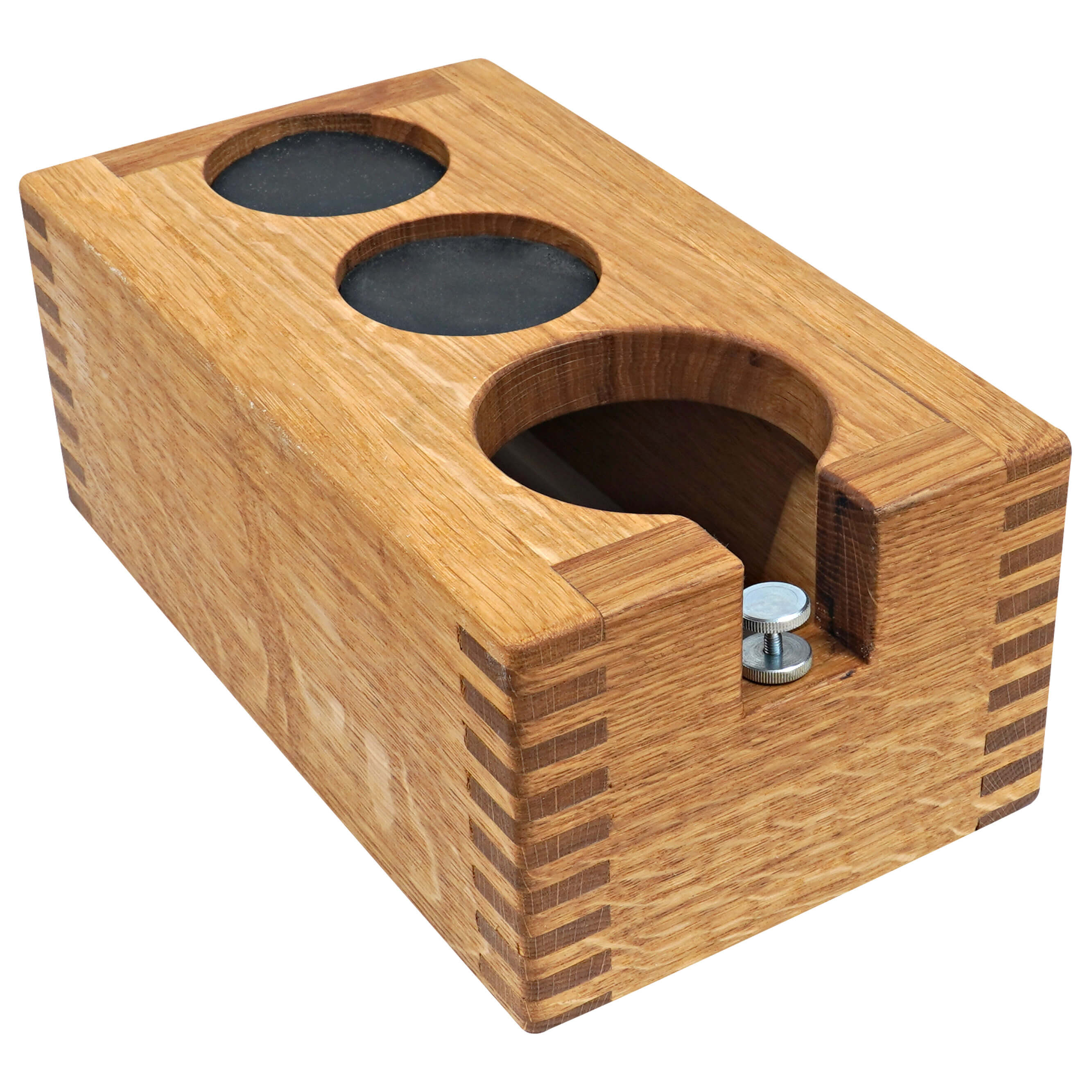 Tamperstation Eiche natur - handgefertigt by HKS Tamperstation Eiche natur - handgefertigt by HKS