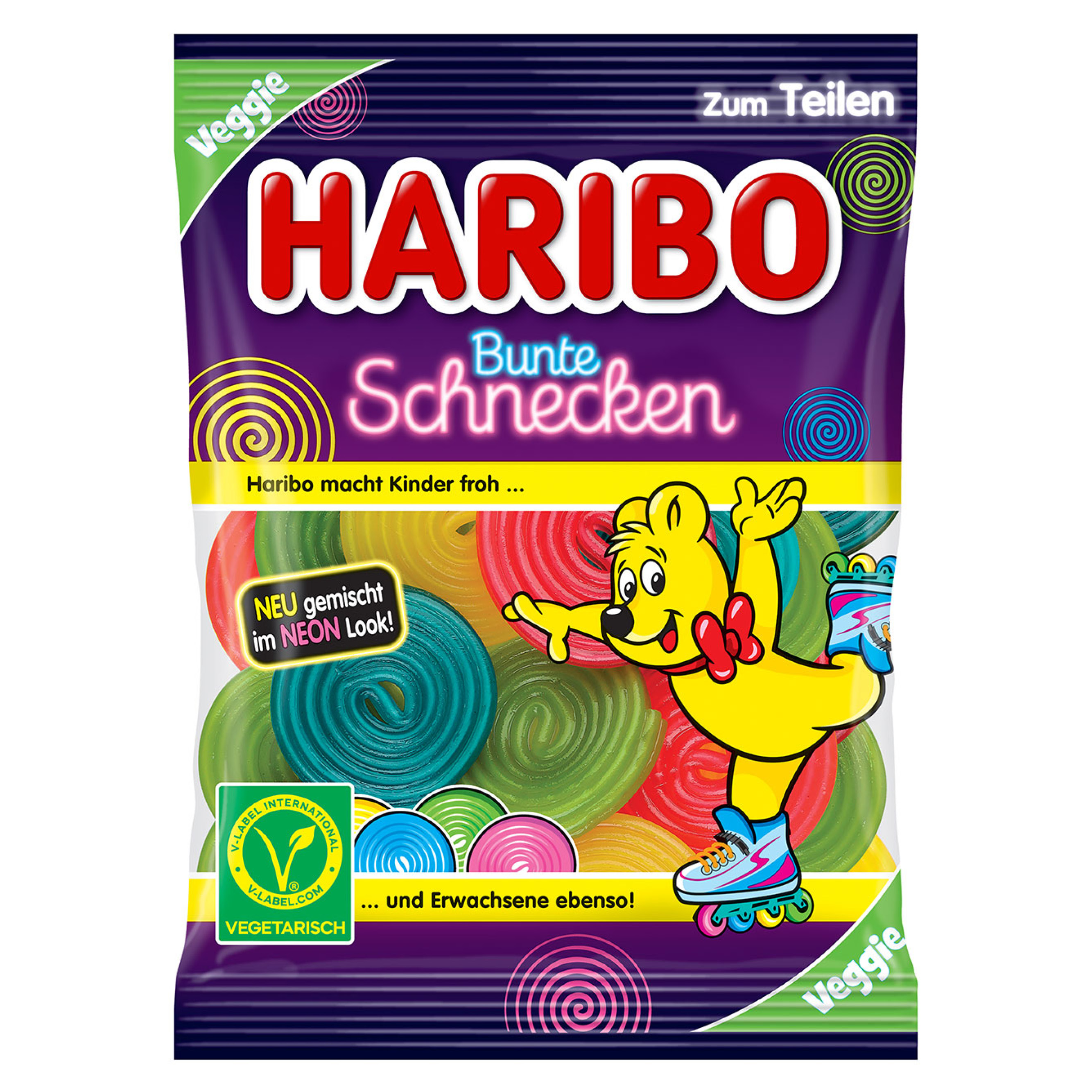 Haribo Bunte Schnecken 160g
