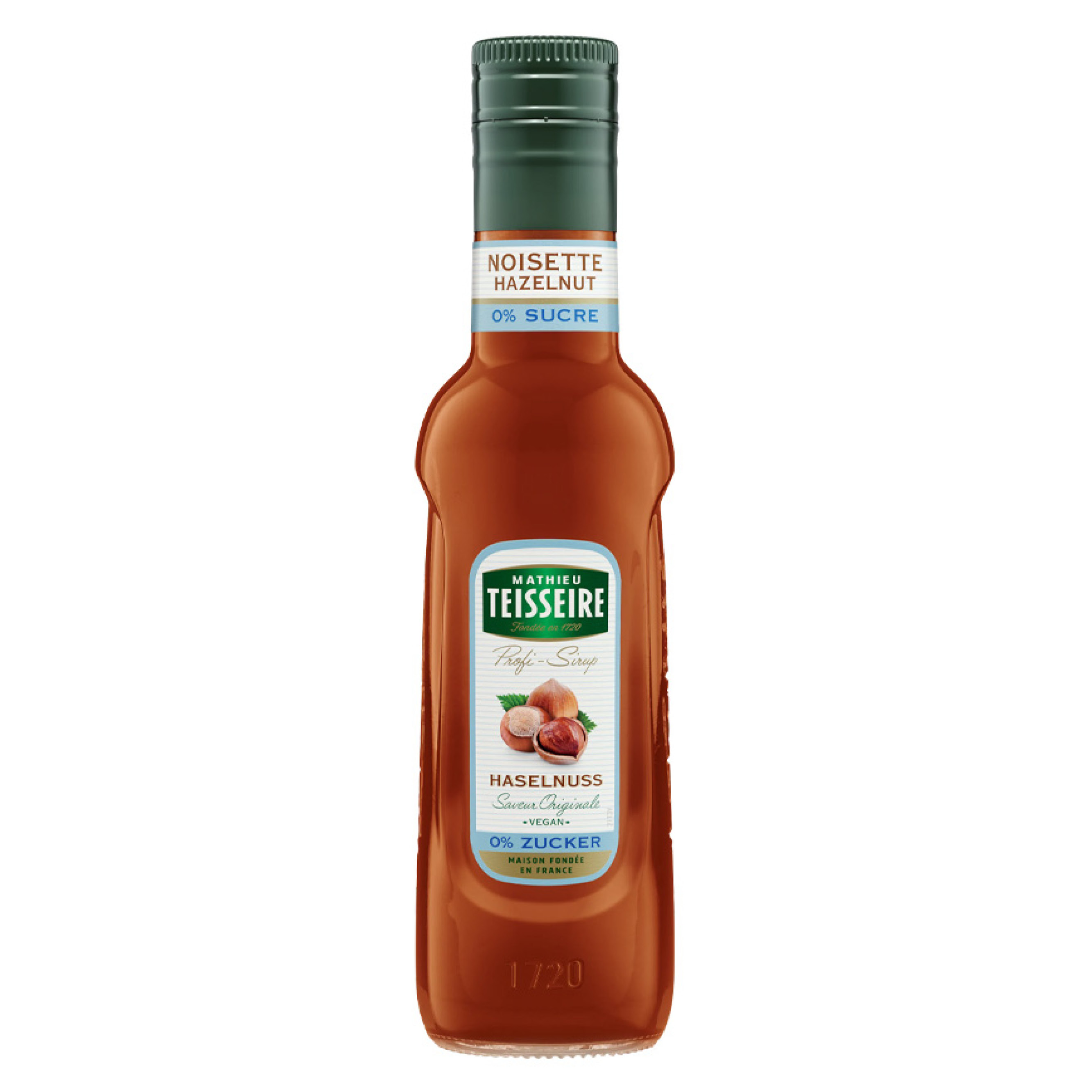 Teisseire Sirup Haselnuss 0% Zucker 0,25l  