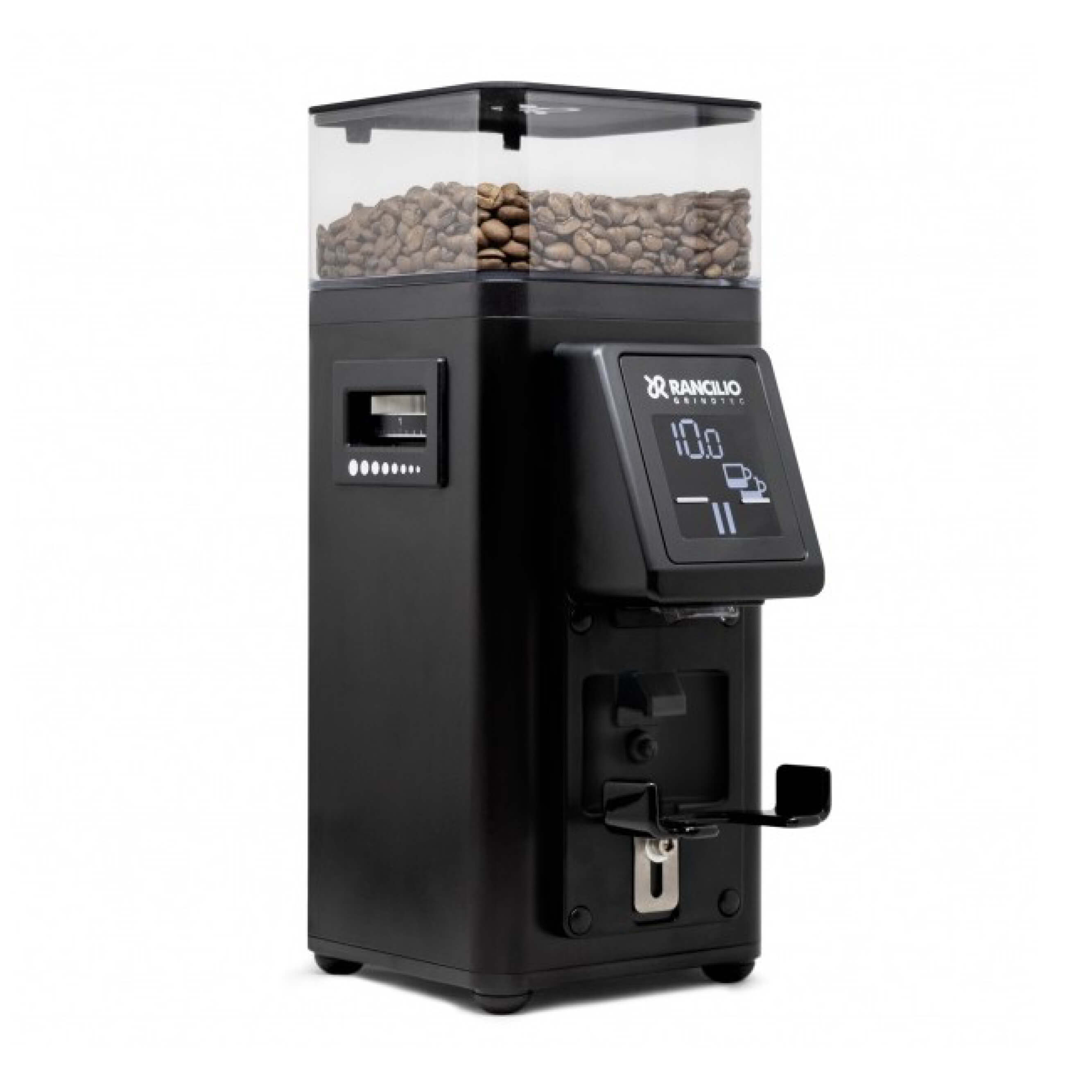 Rancilio Stile Kaffeemühle in schwarz