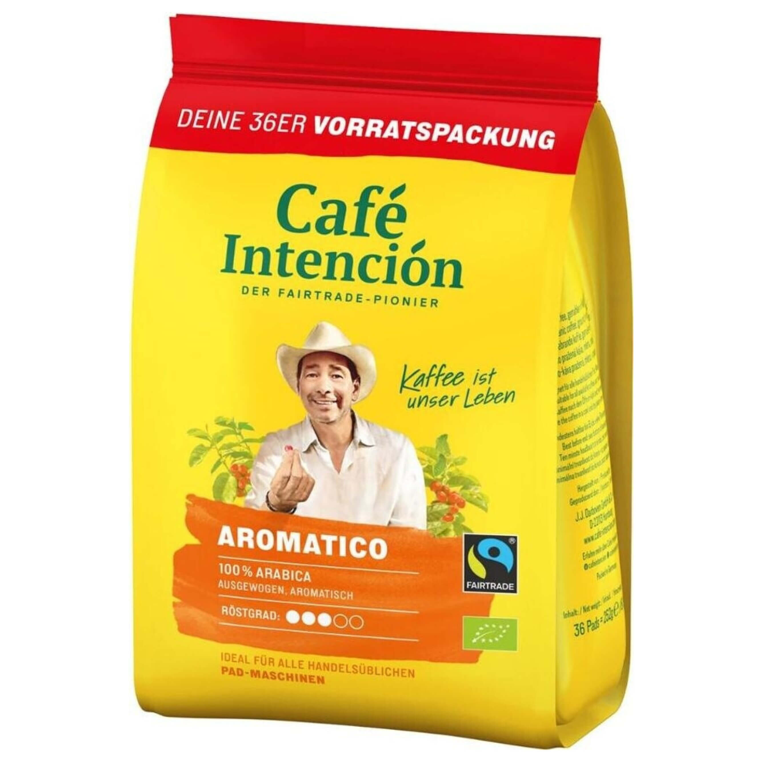 Darboven BIO Café Intención ecológico Pads 36x7g