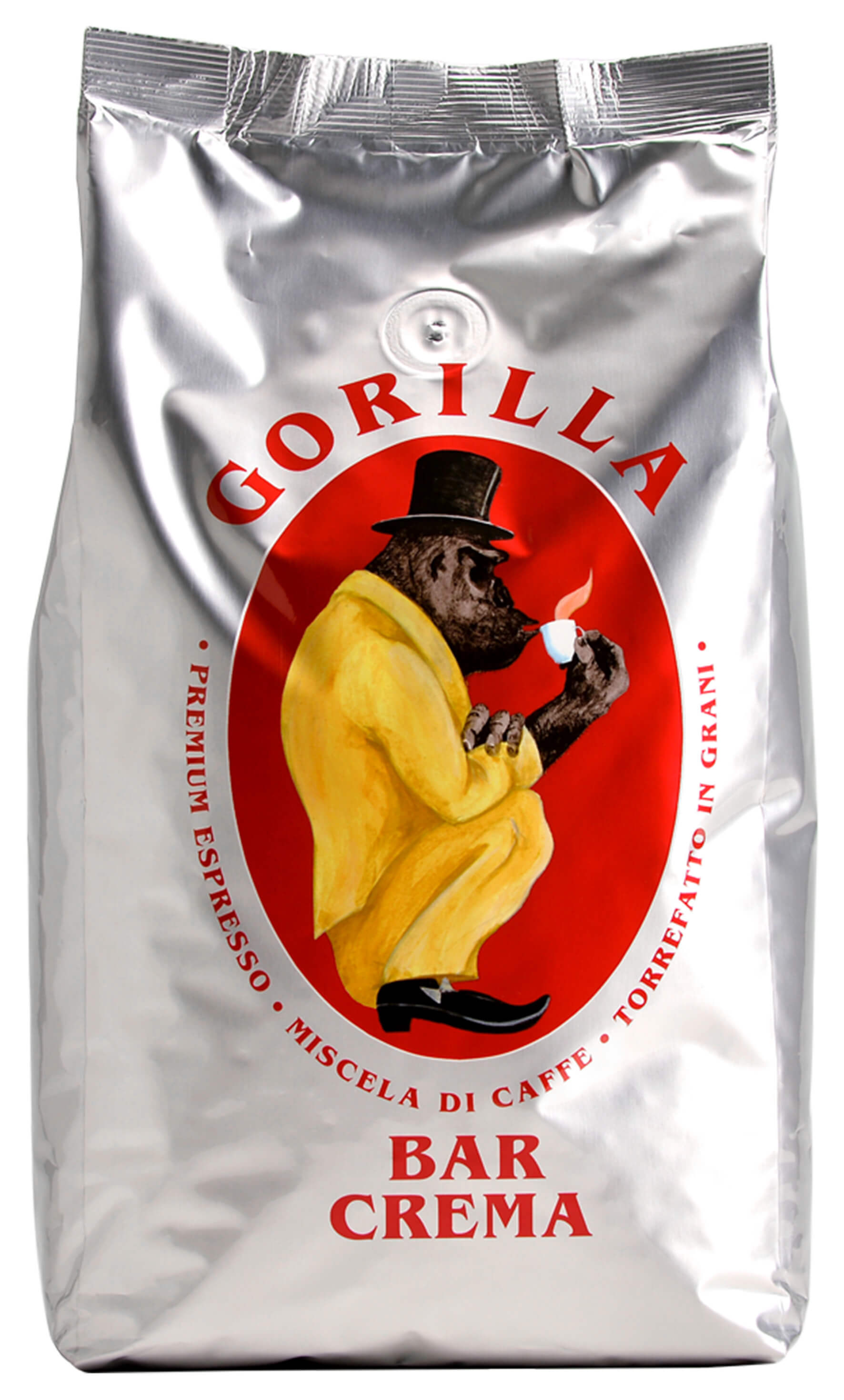 Gorilla Espresso Bar Crema ganze Bohnen 1kg