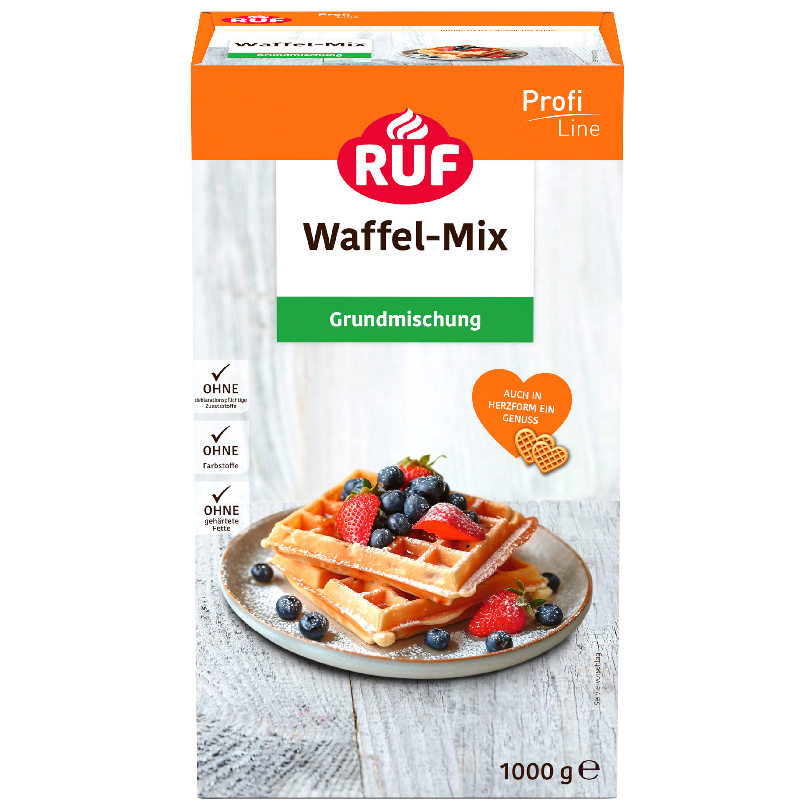 Ruf Waffelteig Mix 1kg