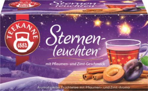 Teekanne Sternenleuchten Früchtetee 20x2,5g