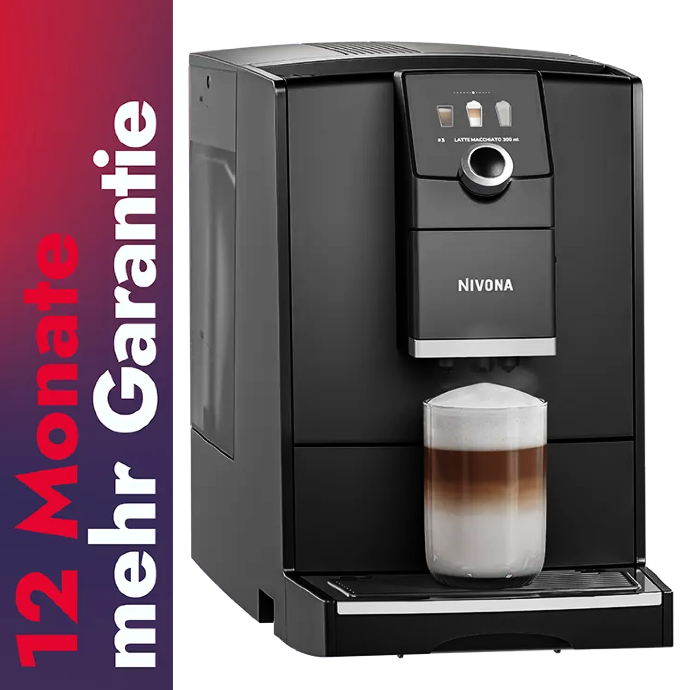 Nivona NICR 790 Kaffeevollautomat matt schwarz + GRATIS Zusatz-Garantie