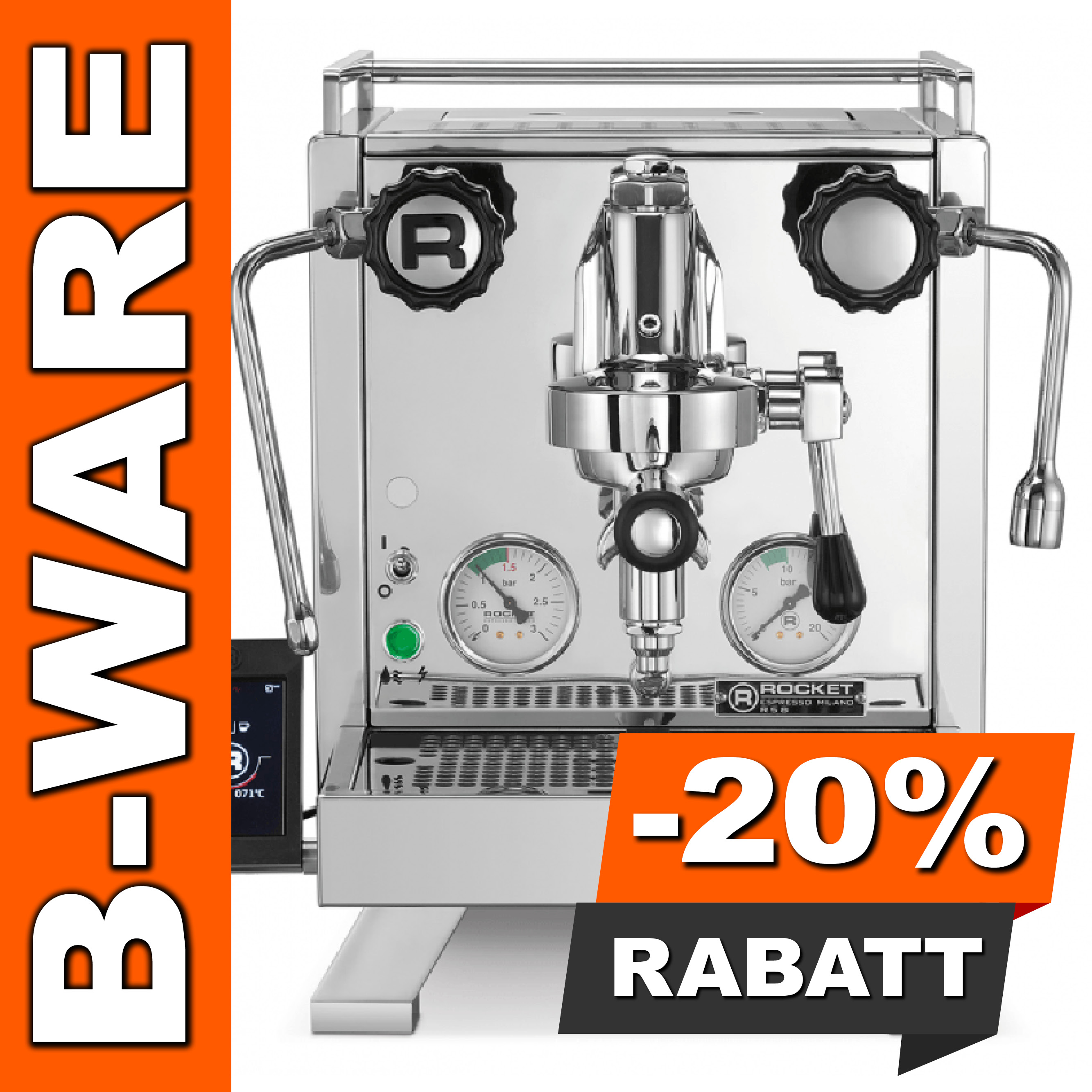 B-Ware #2115 - Rocket Espresso R58 "Cinquantotto" B-Ware #2115 - Rocket Espresso R58 "Cinquantotto"