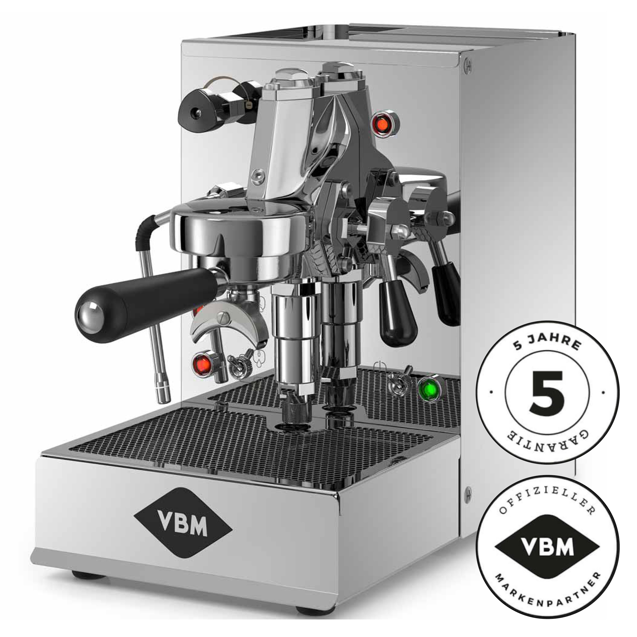 VBM Domobar in Edelstahl poliert