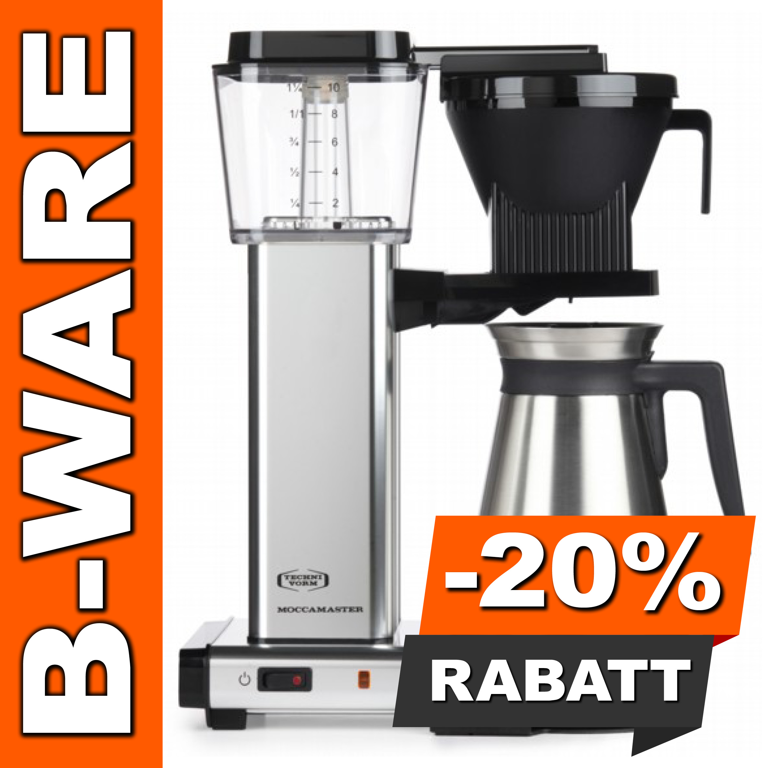 B-Ware #5403 - Moccamaster KBGT 741 Aluminium poliert, Thermoskanne