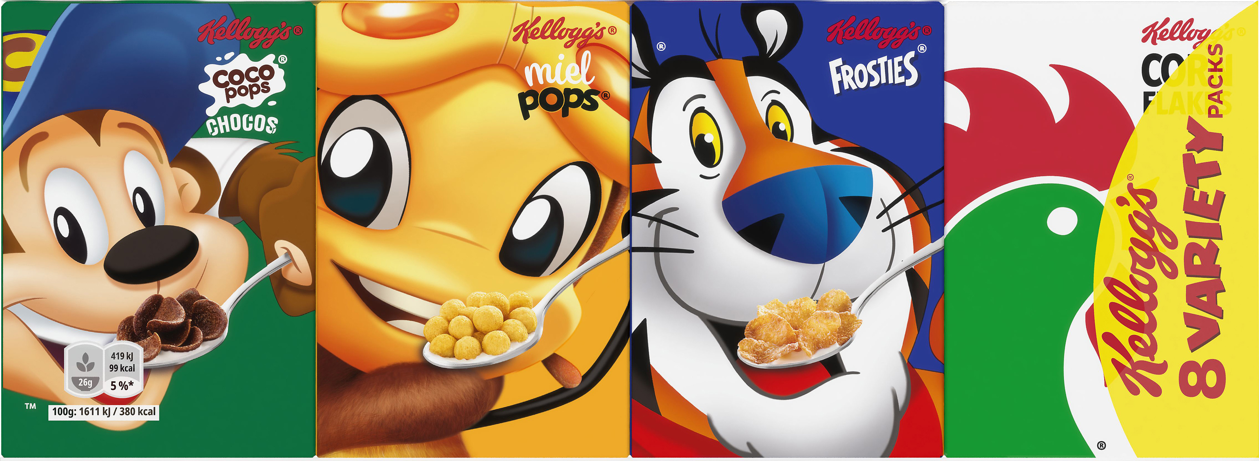 Kellogg's Variety 8 Portionen 205g
