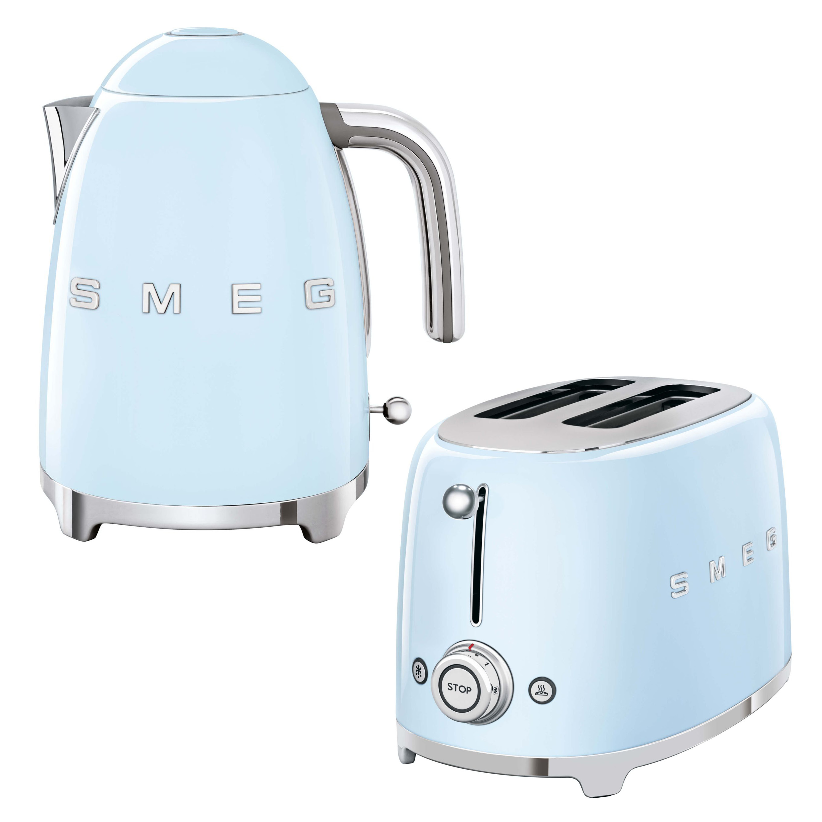 SMEG Küchengeräte-Set pastellblau 2-teilig
