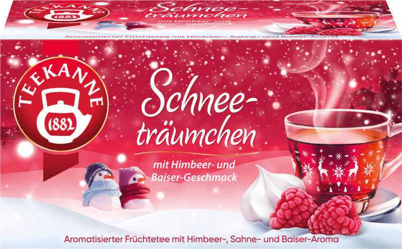 Teekanne Schneeträumchen Früchtetee 18x2,25g