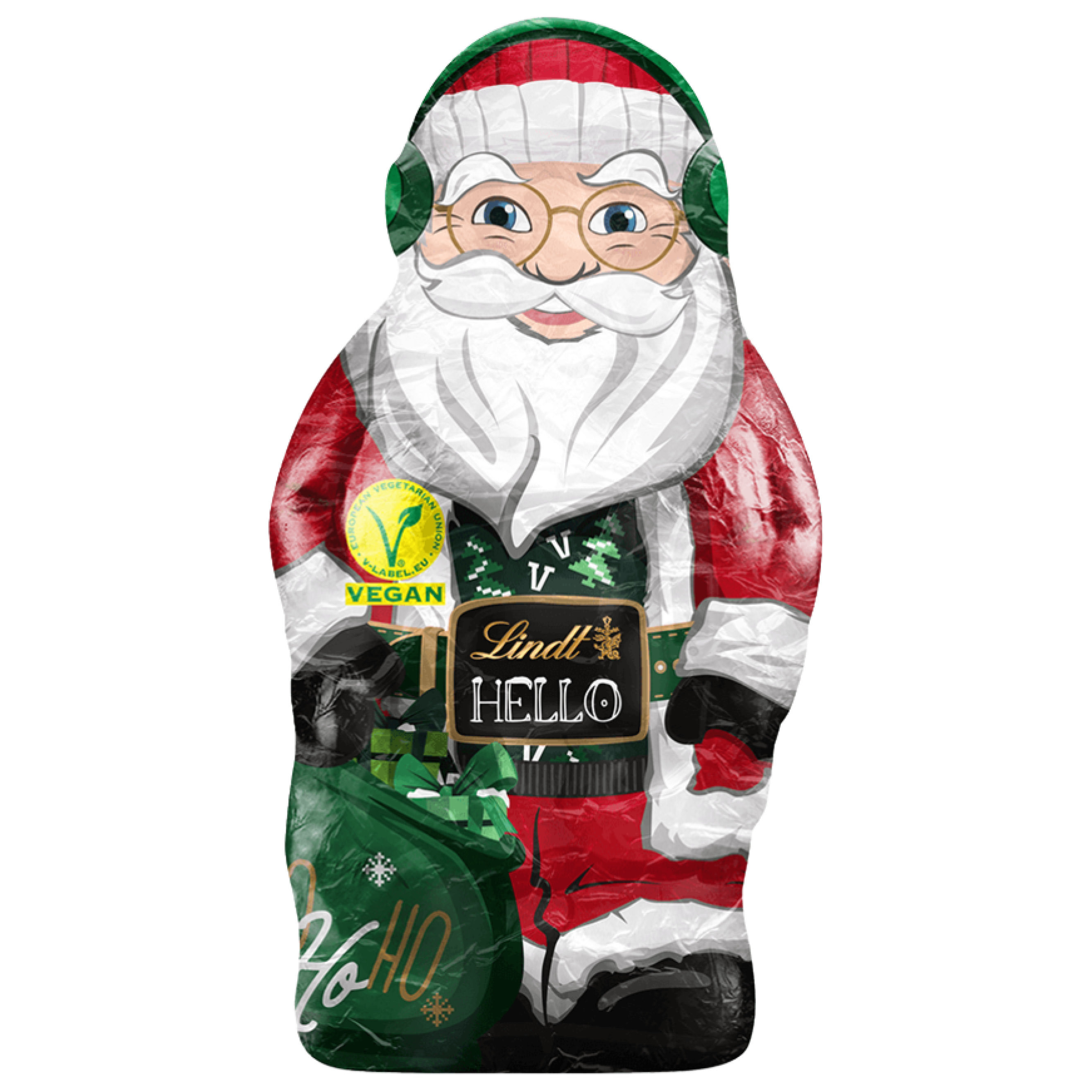 Lindt HELLO Santa Vegan 80g