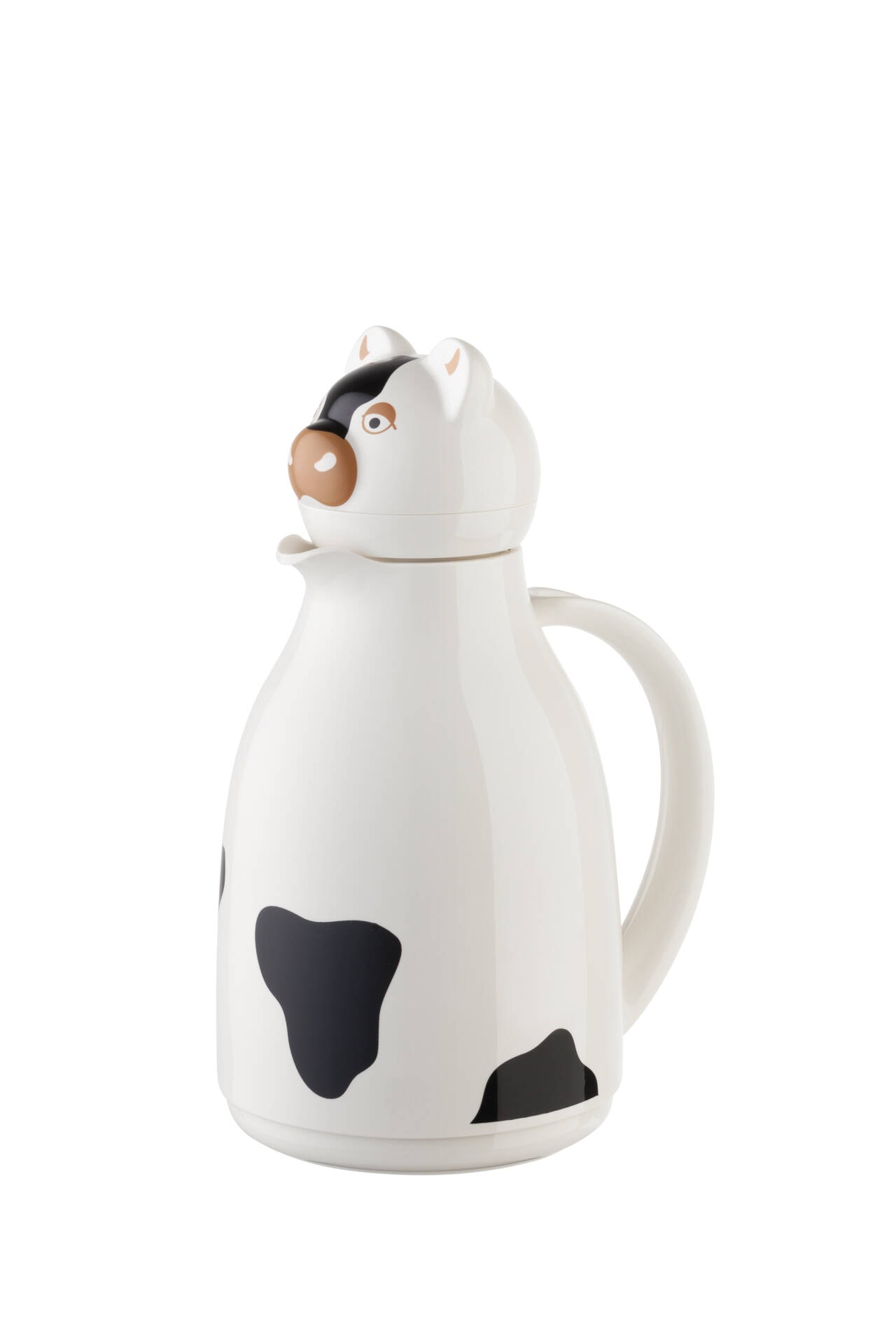 Helios Isolierkanne Thermo-Cow 1l weiß