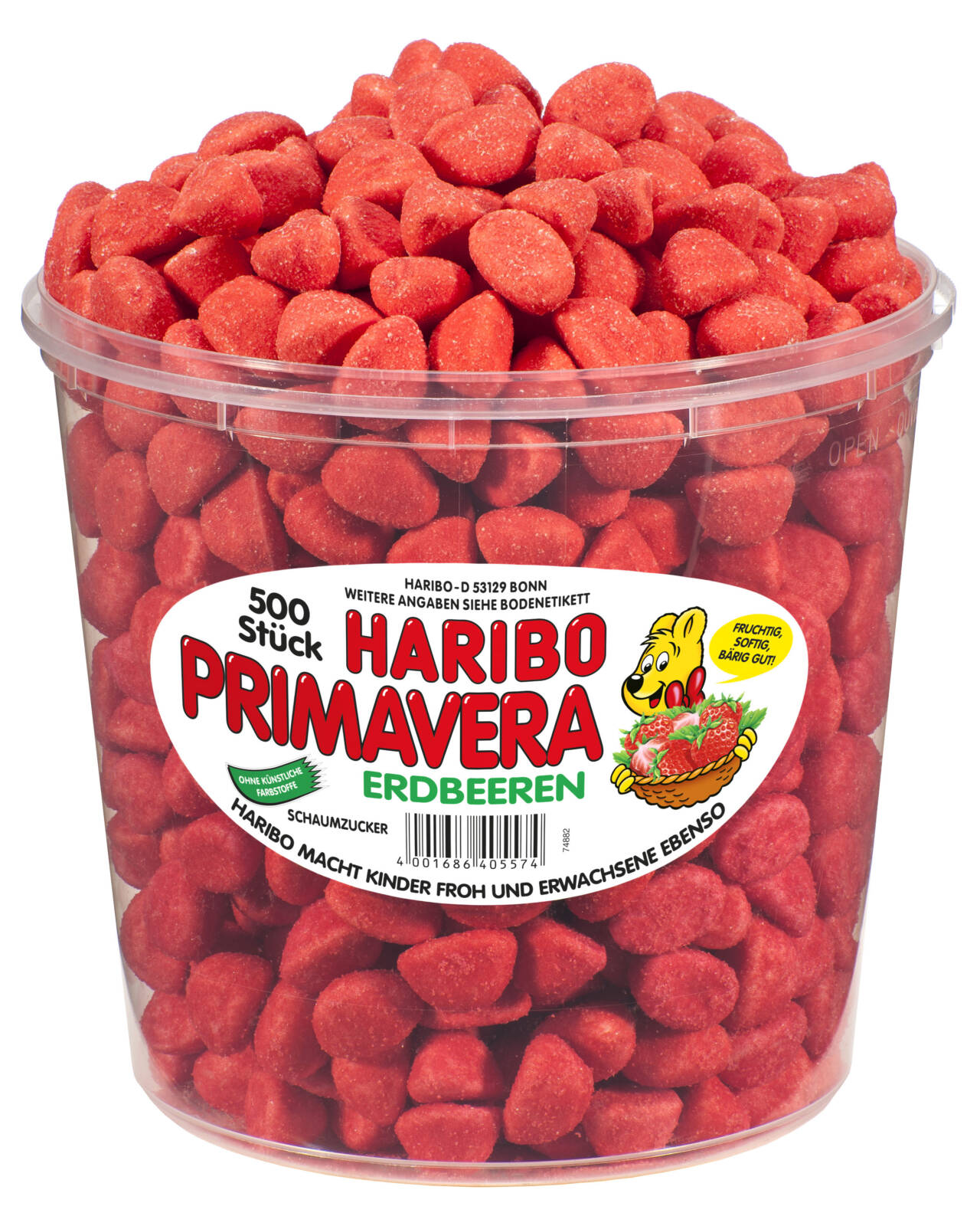 Haribo Erdbeeren Primavera 500 Stück