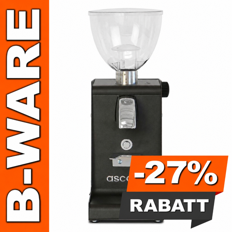 B-Ware #5405 - Ascaso Espressomühle iSteel i1 schwarz matt