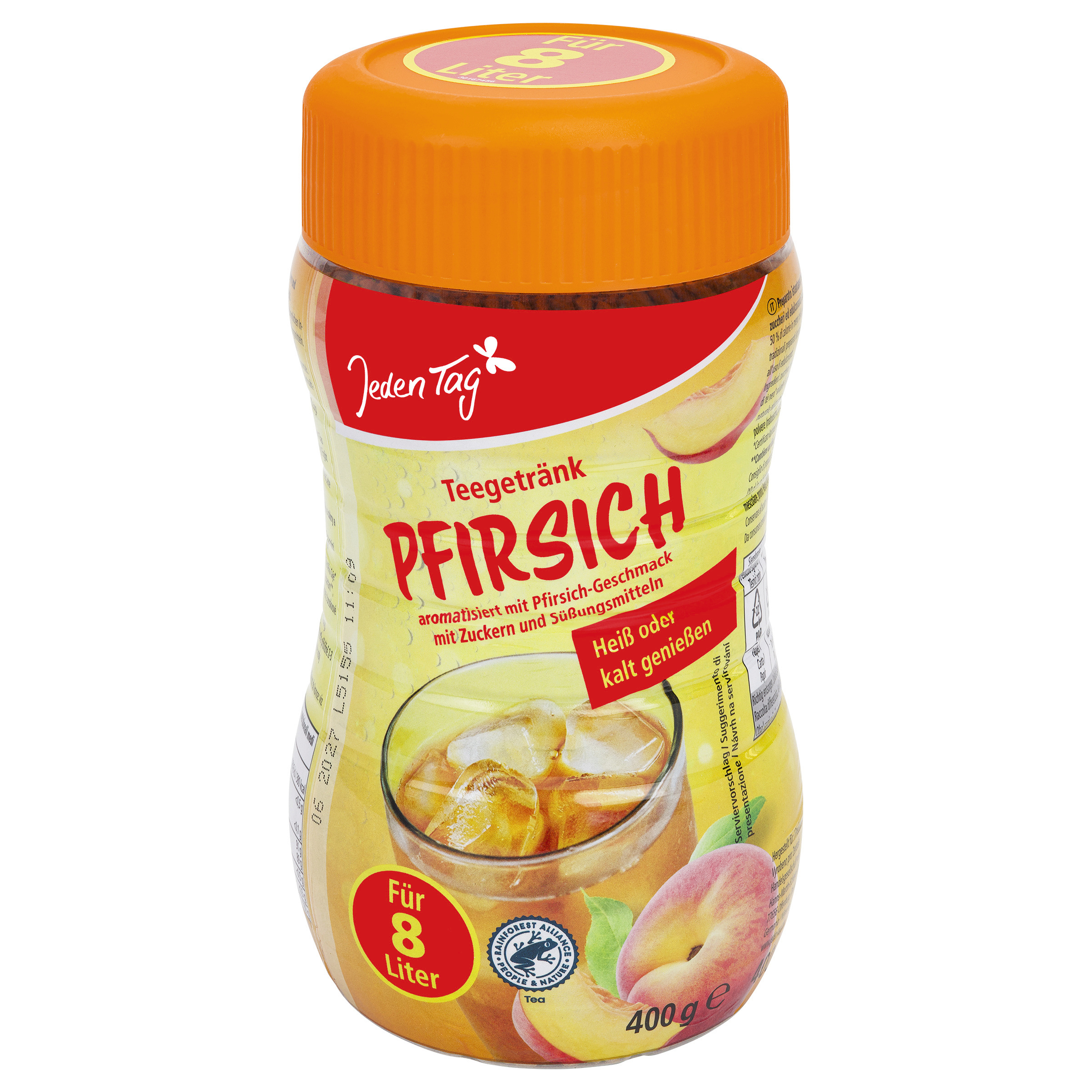 Jeden Tag Pfirsichtee 400g