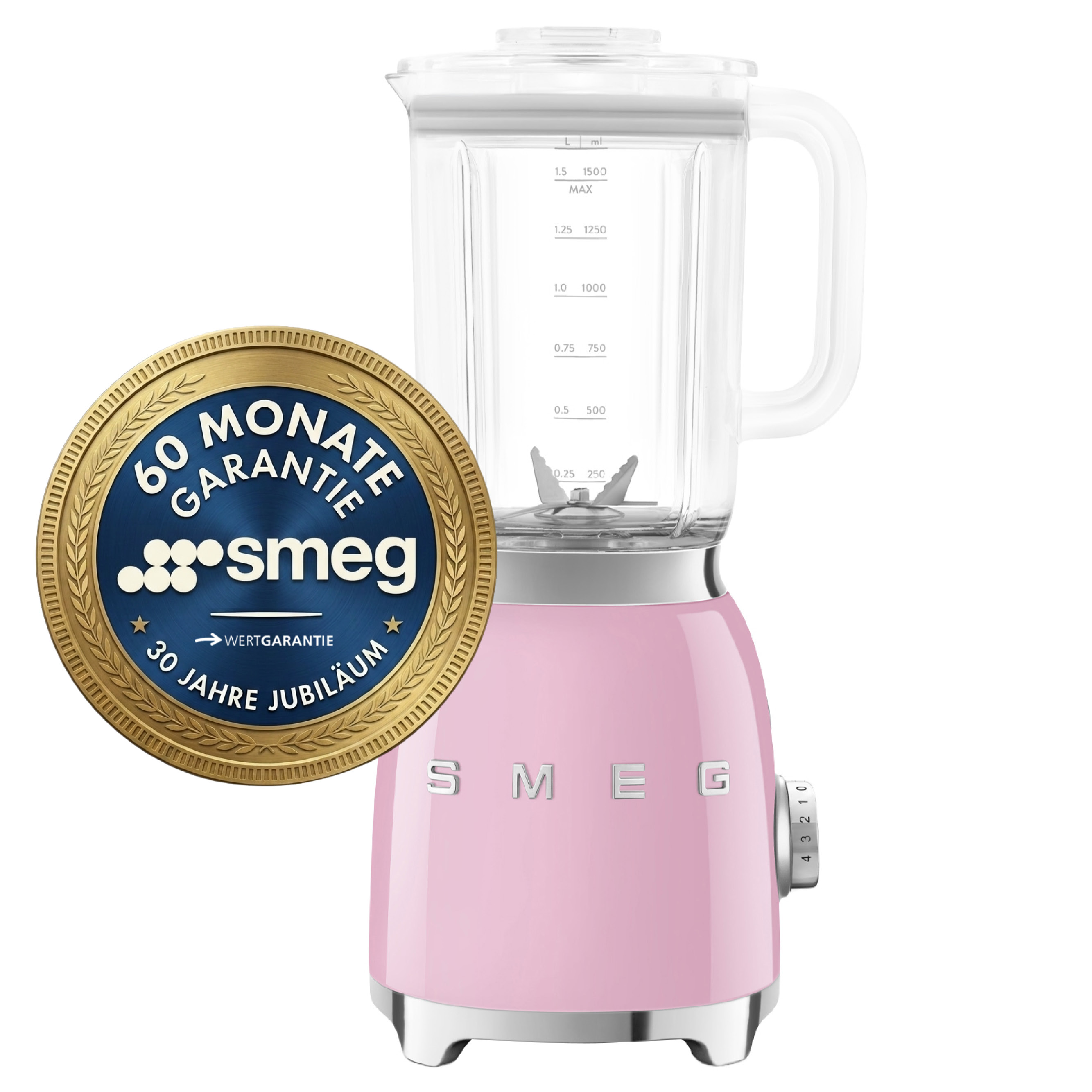 SMEG Standmixer, cadillac pink BLF03PKEU