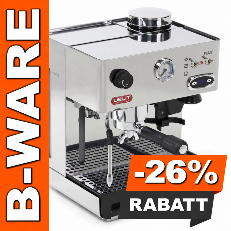 B-Ware #3156 - Lelit ANITA PL042TEMD Edelstahl m.Mühle