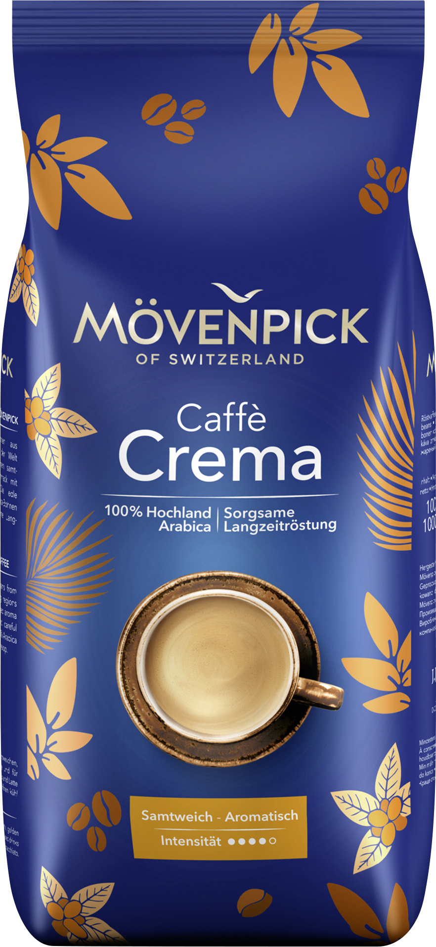 Mövenpick Caffe Crema ganze Bohnen 1kg