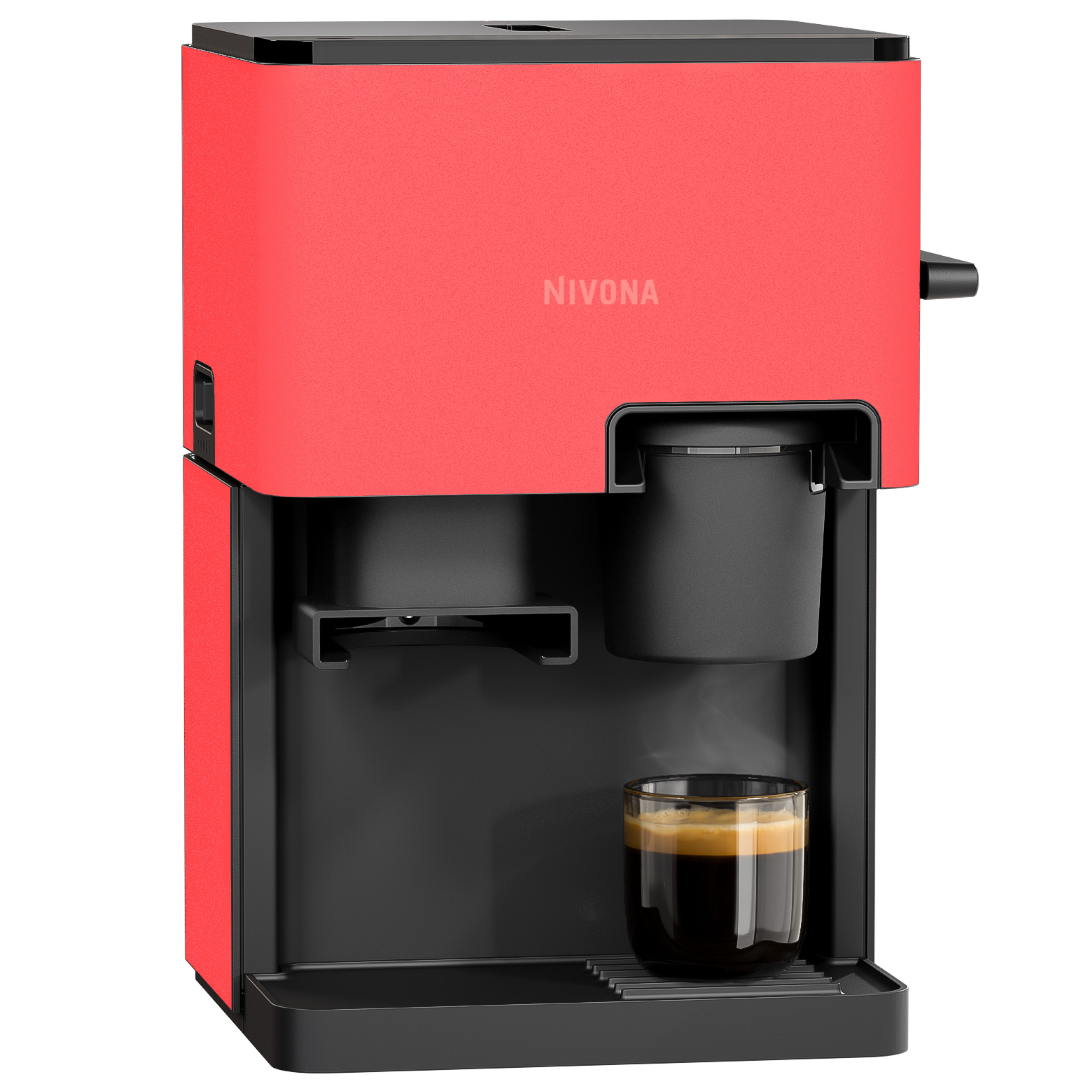 Nivona Kaffeeautomat CUBE 4 Color-Edition Rot