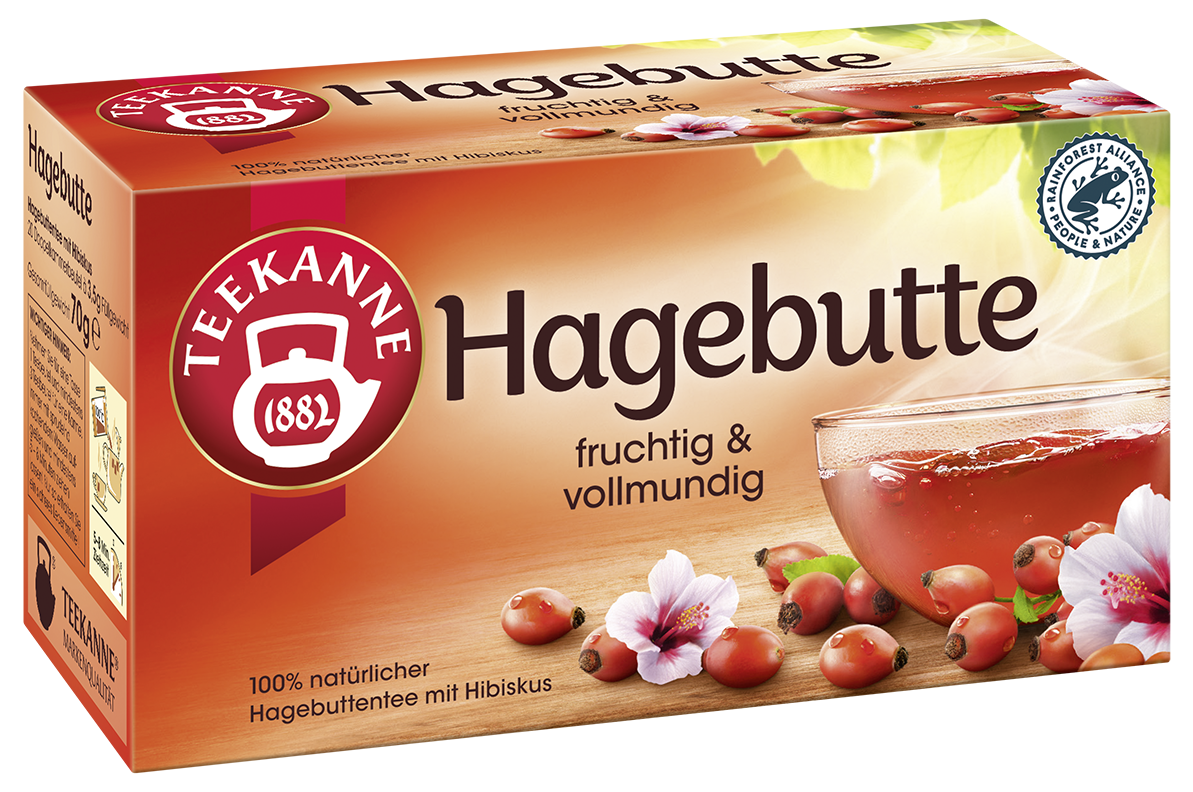 Teekanne Fix Hagebutte 20x3,5g