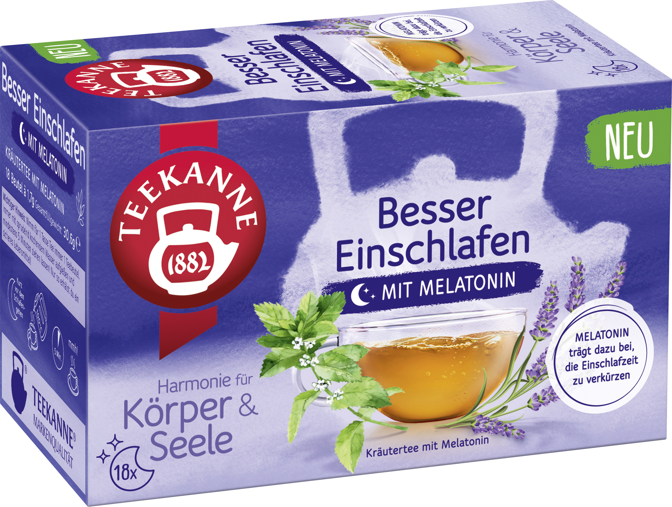 Teekanne Besser Einschlafen Tee 18x1,7g Teekanne Besser Einschlafen Tee 18x1,7g