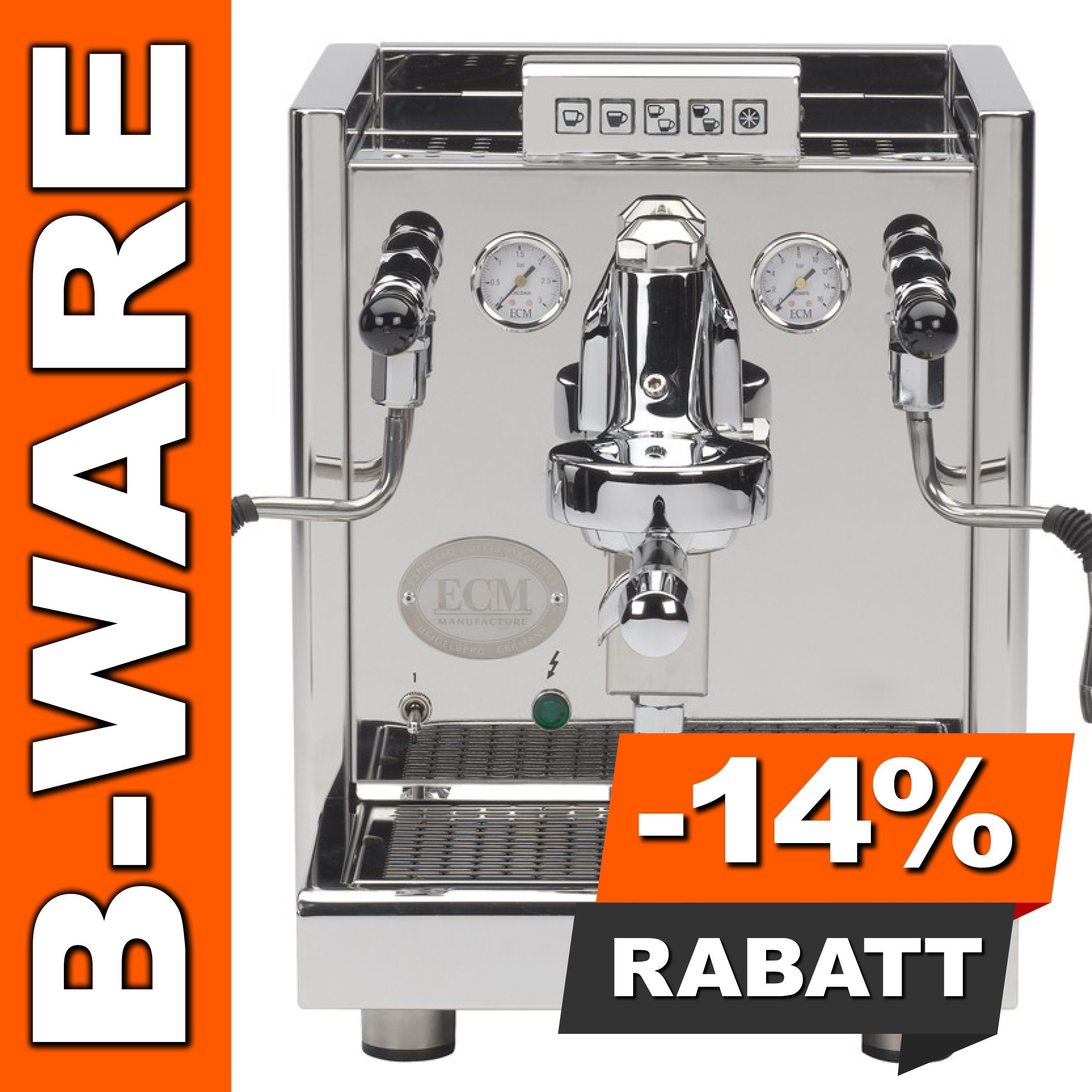 B-Ware #3125 - ECM Elektronika II Profi Espressomaschine