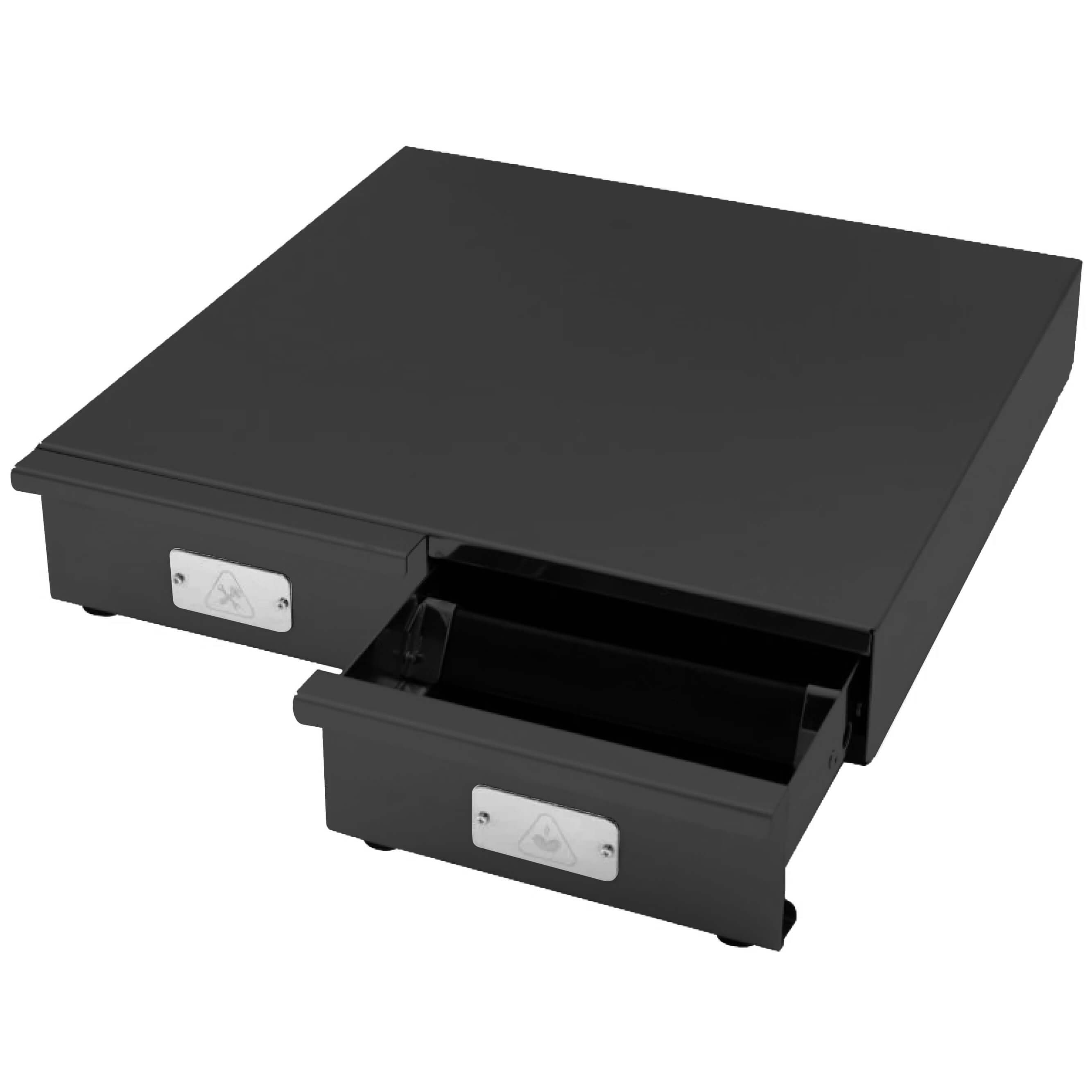 Sudschublade Grounds Duo 2 matt black finish Sudschublade Grounds Duo 2 matt black finish
