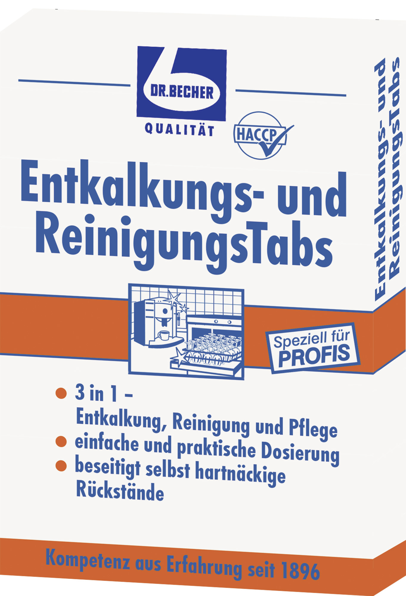 Dr. Becher Entkalkungs Reinigungs Tabs 8 Stück 3-in-1 Dr. Becher Entkalkungs Reinigungs Tabs 8 Stück 3-in-1