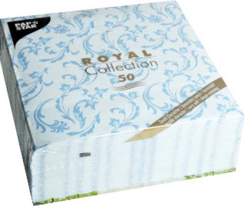 4002911953471 - Servietten 40cm 1 4 Falz Royal Damascato türkis 50 Stk 4002911953471 - Servietten 40cm 1 4 Falz Royal Damascato türkis 50 Stk