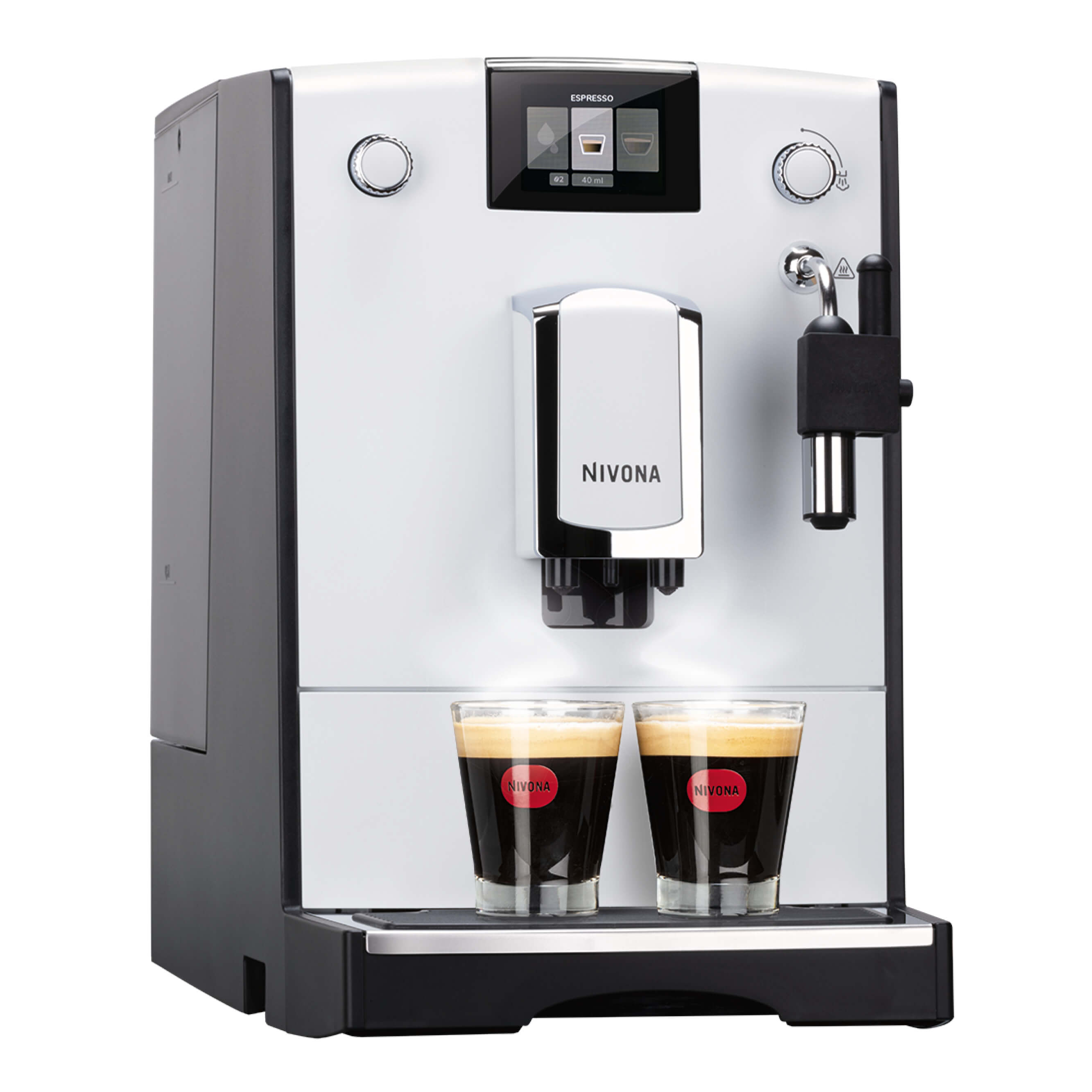 Nivona NICR 560 Kaffeevollautomat Chrom weiß