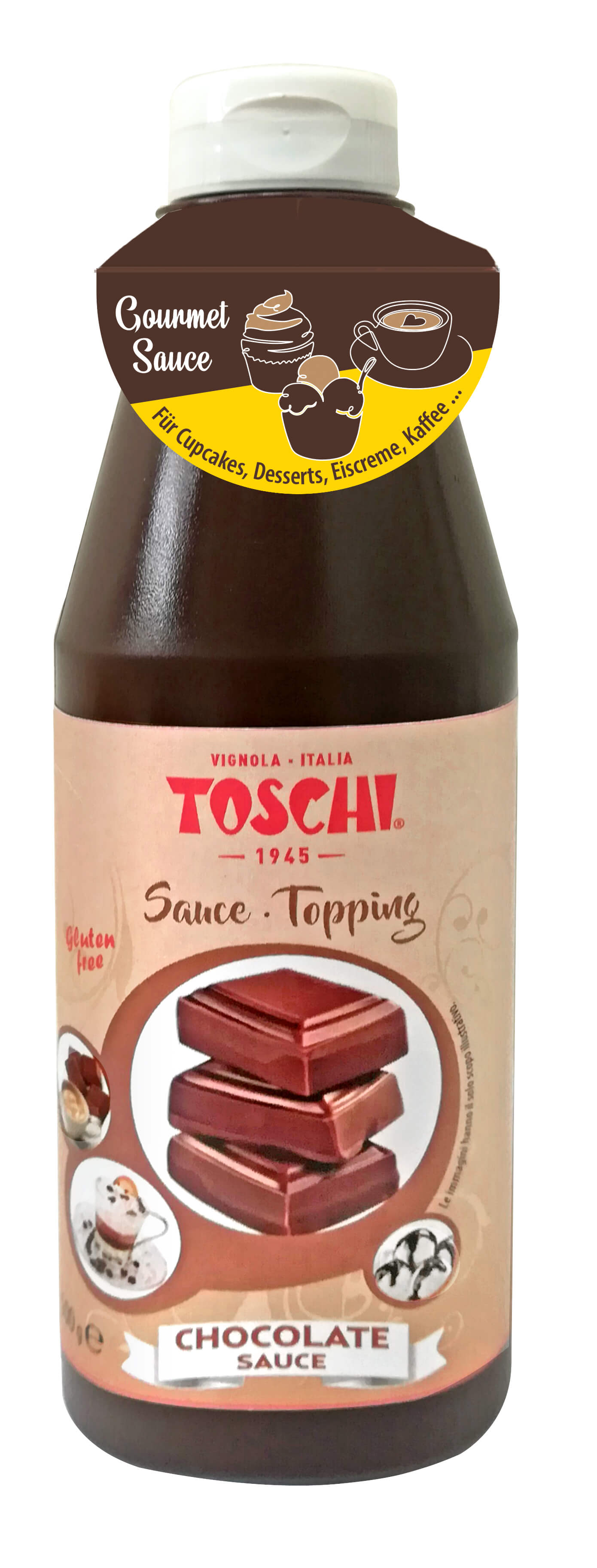 Toschi Schokoladen Sauce 0,5l