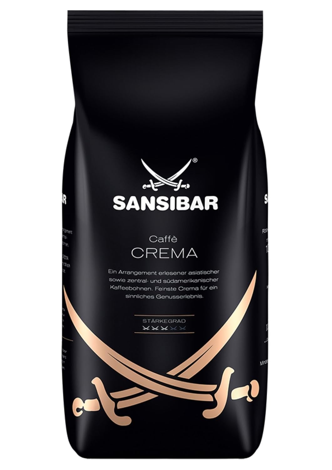 SANSIBAR Caffè Crema ganze Bohnen 1kg
