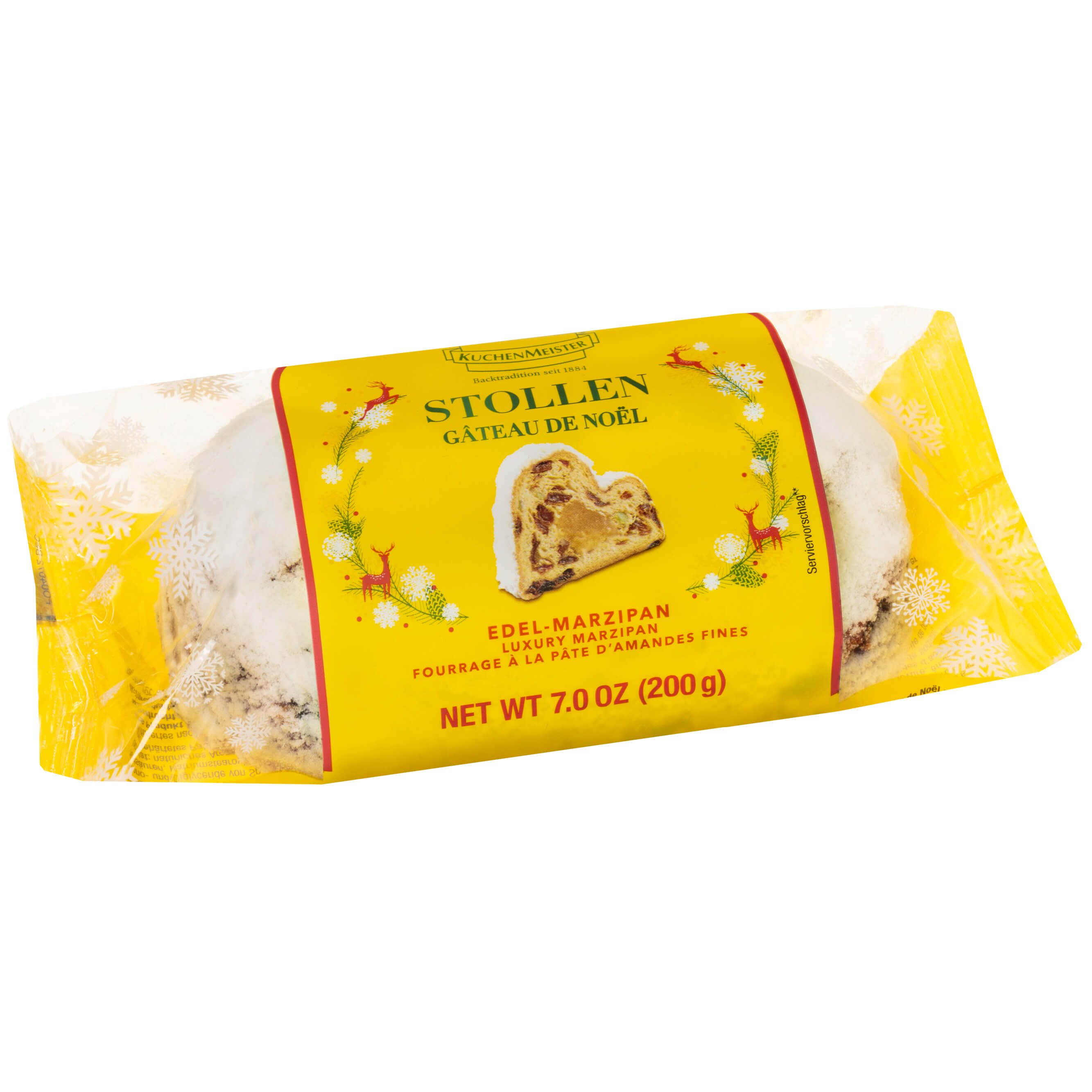 Kuchenmeister Edel - Marzipanstollen 200g
