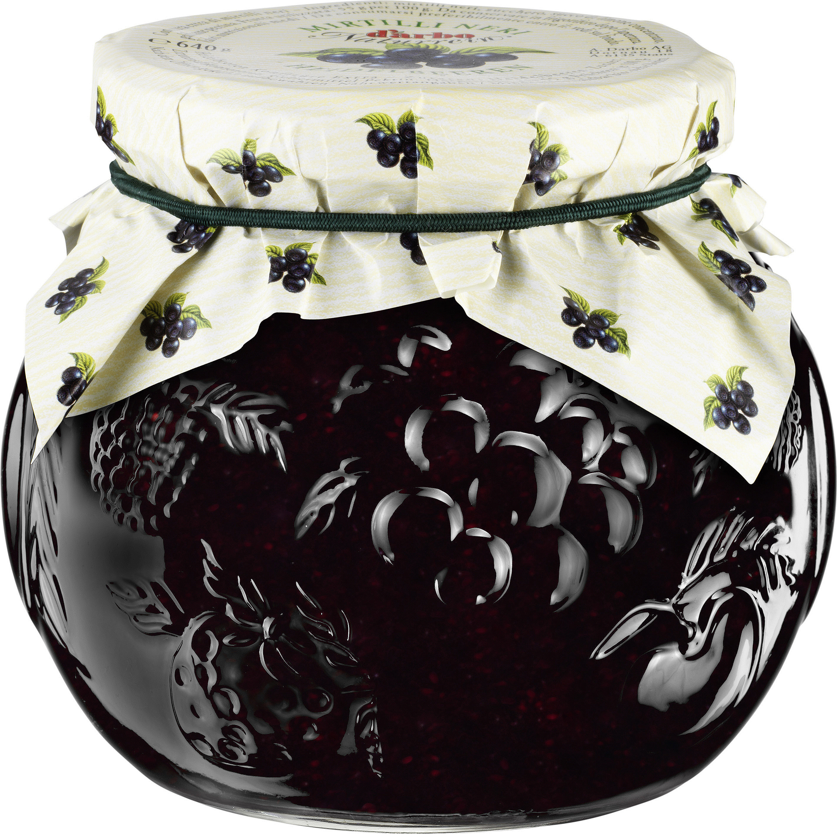 Darbo Konfitüre Extra Heidelbeere 0,64kg Darbo Konfitüre Extra Heidelbeere 0,64kg