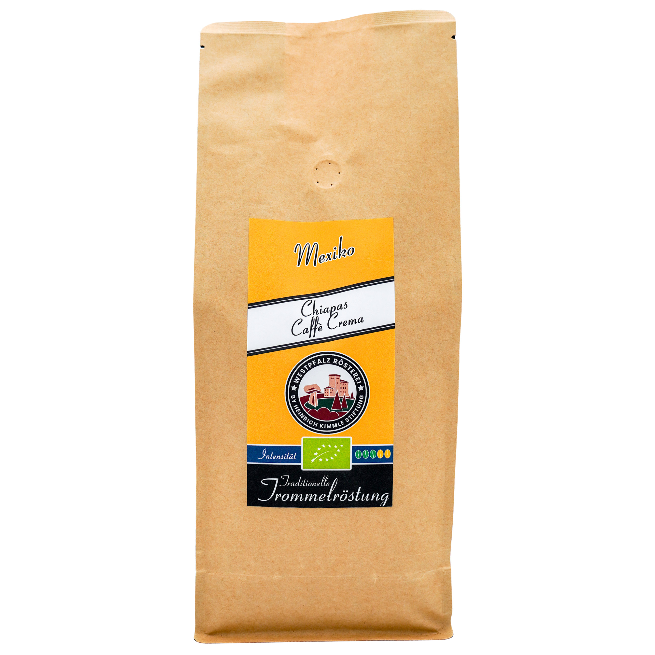 Westpfalz Rösterei by HKS BIO Chiapas Caffe Crema ganze Bohnen 1kg