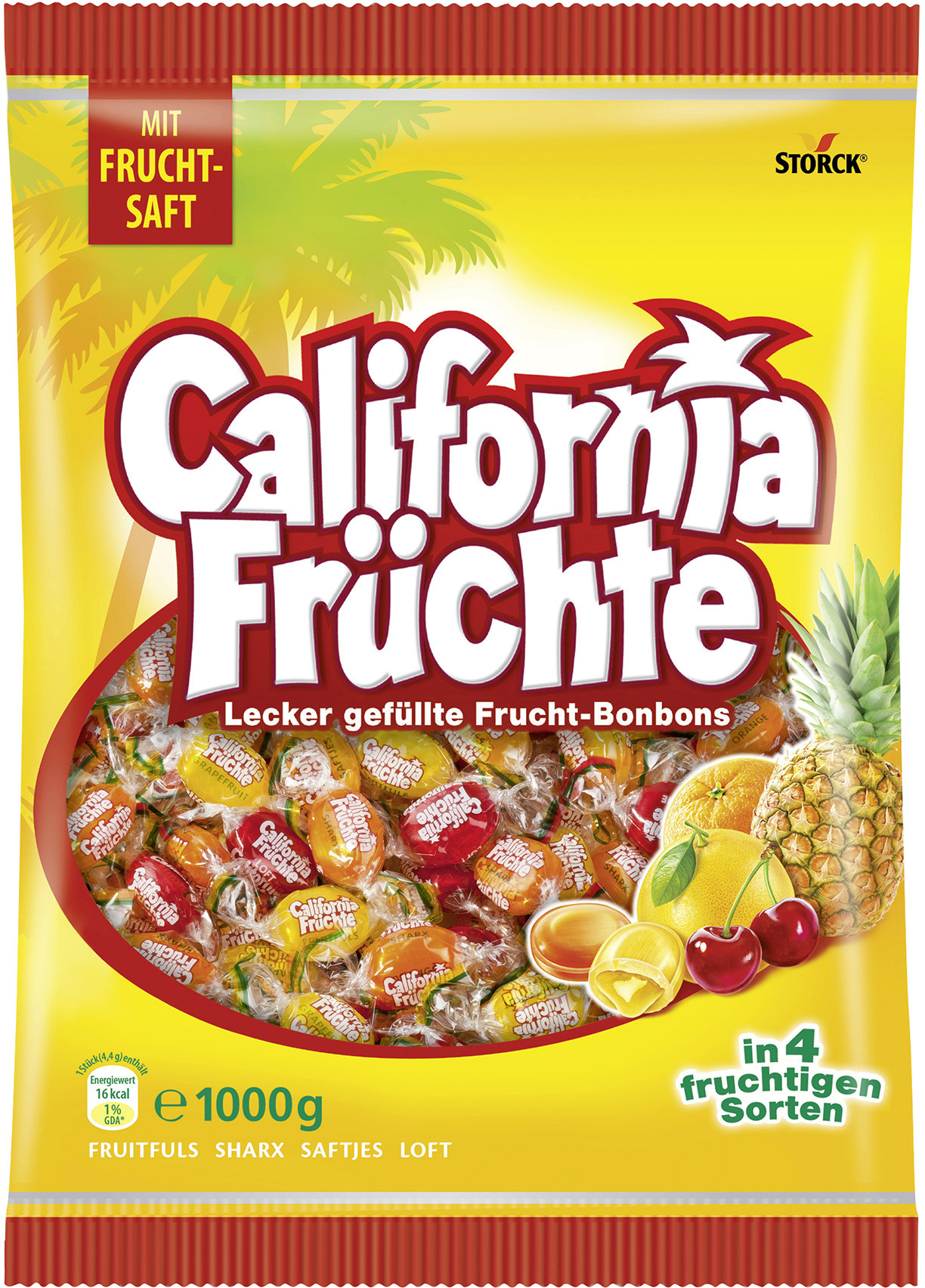 Storck California Früchte 1000g Storck California Früchte 1000g