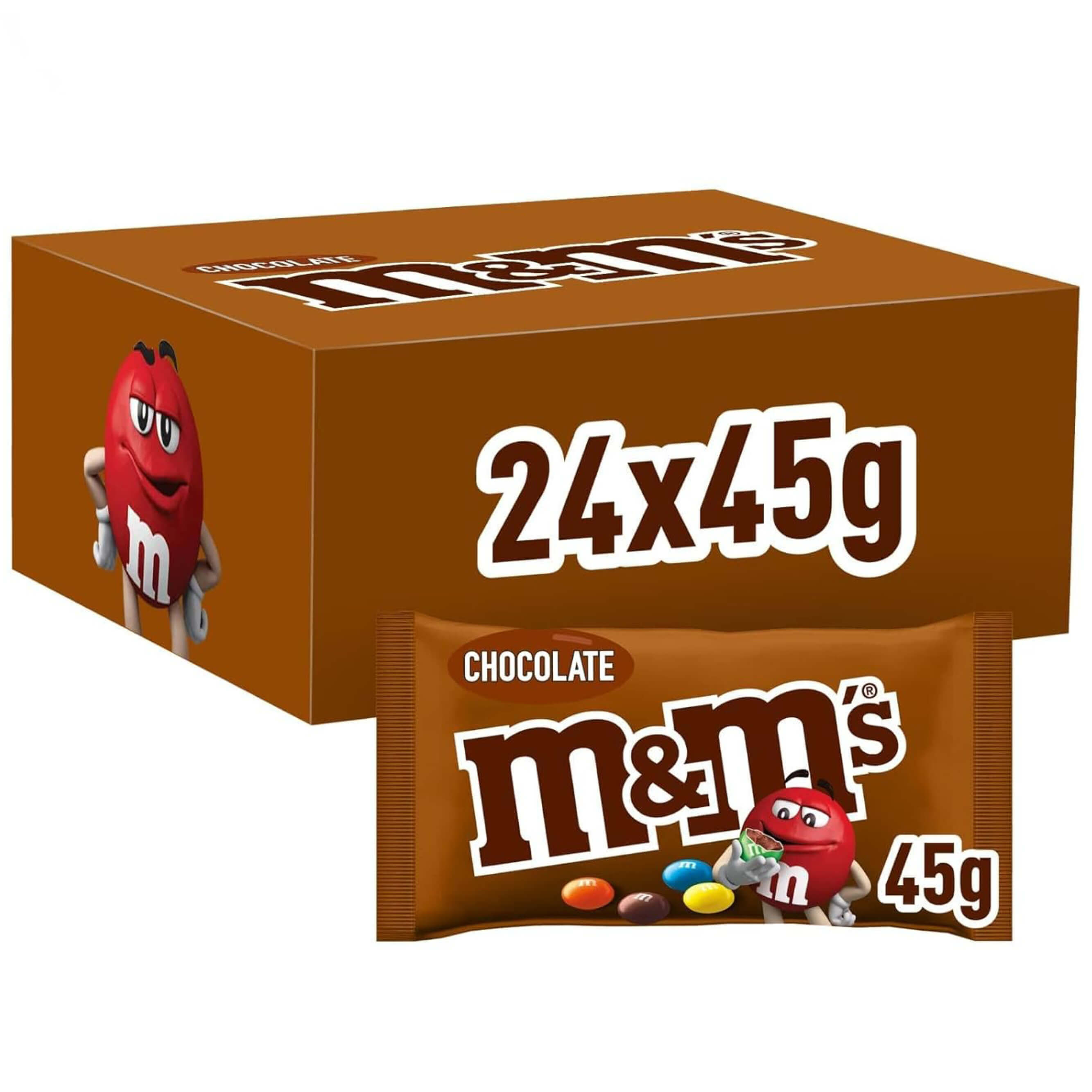 m&m's Choco 24x45g Beutel