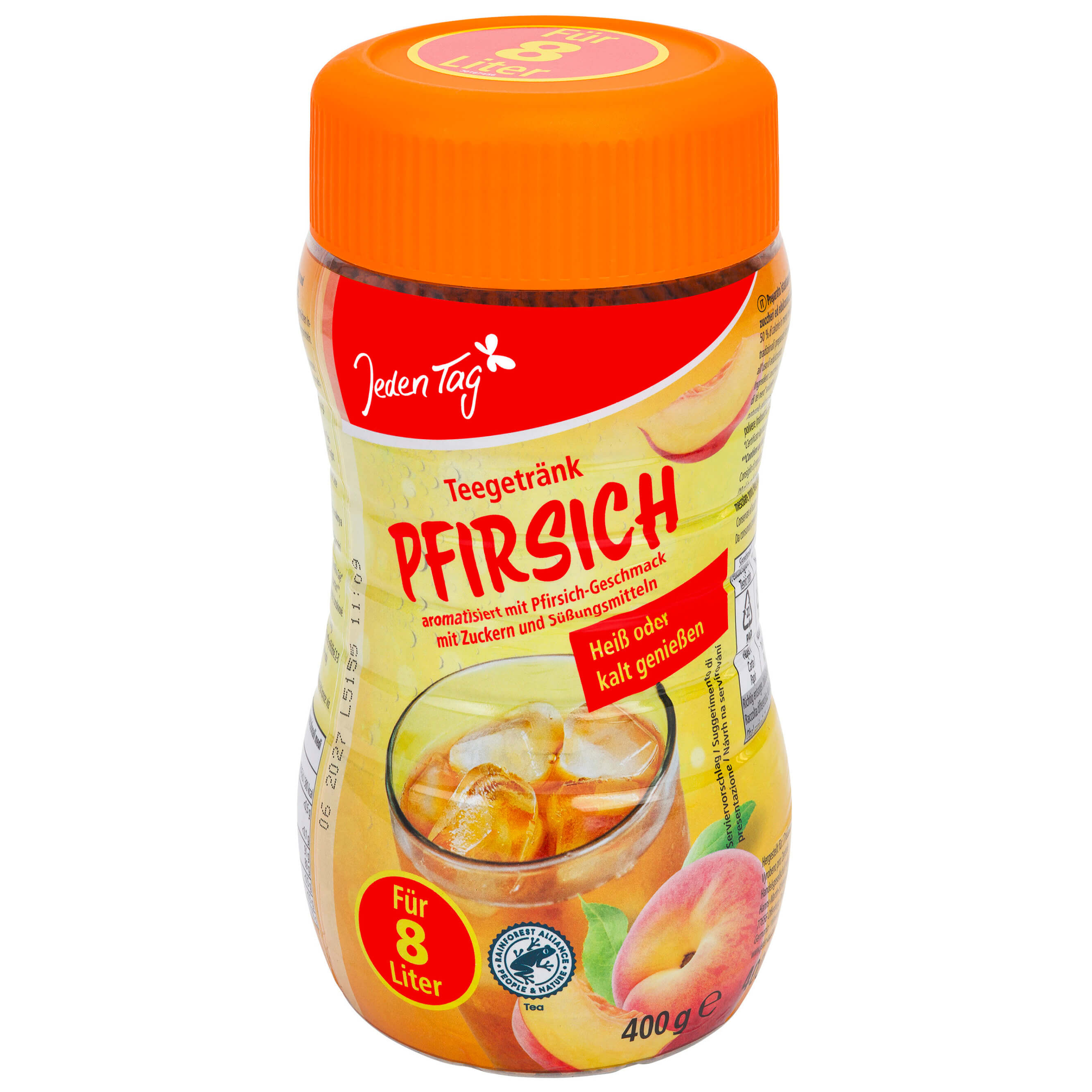 Jeden Tag Pfirsichtee 400g Instant