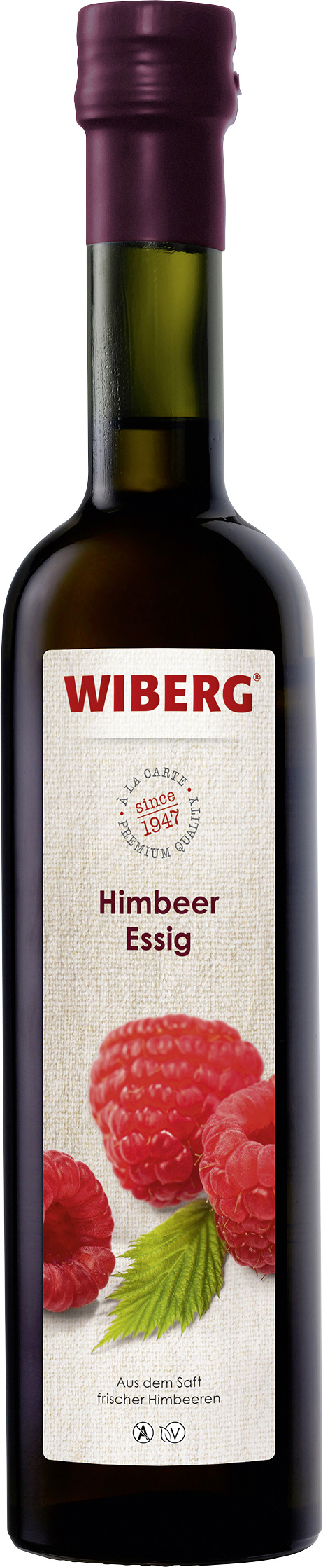 Wiberg Himbeer Essig 0,5 Liter
