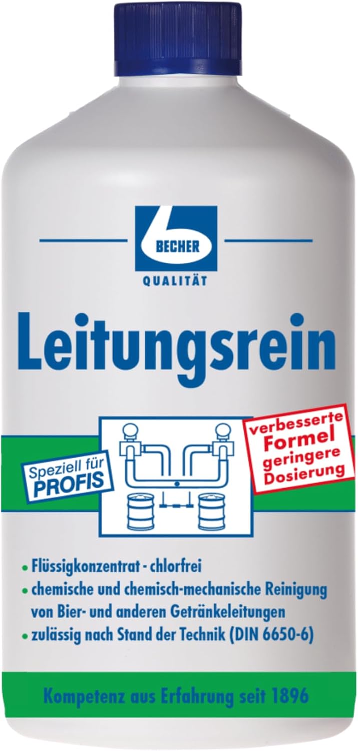 Dr. Becher Bier-Rohr Rein 1 Liter Dr. Becher Bier-Rohr Rein 1 Liter