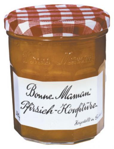 Bonne_Maman_Pfirsich_Konfituere_37_kg_Glas_3045320090055 Bonne Maman Pfirsich-Konfitüre 0,37-kg-Glas