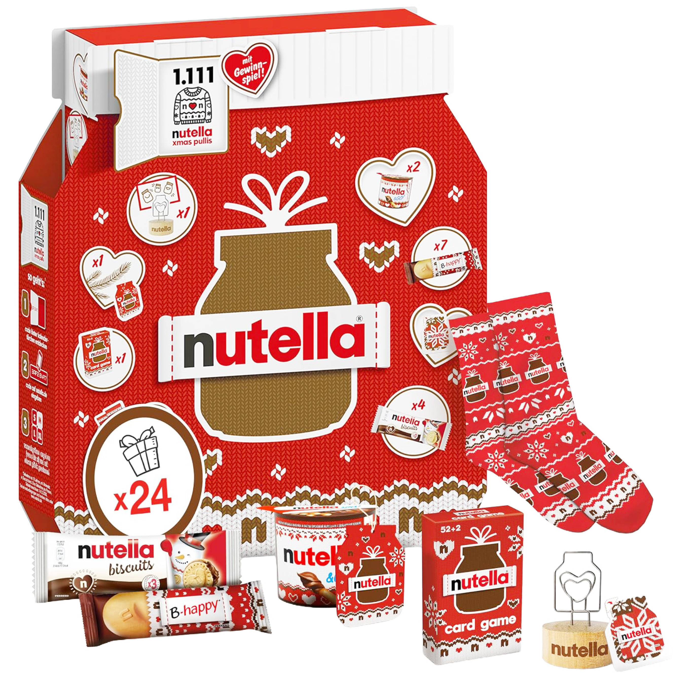 Nutella Adventskalender 528g