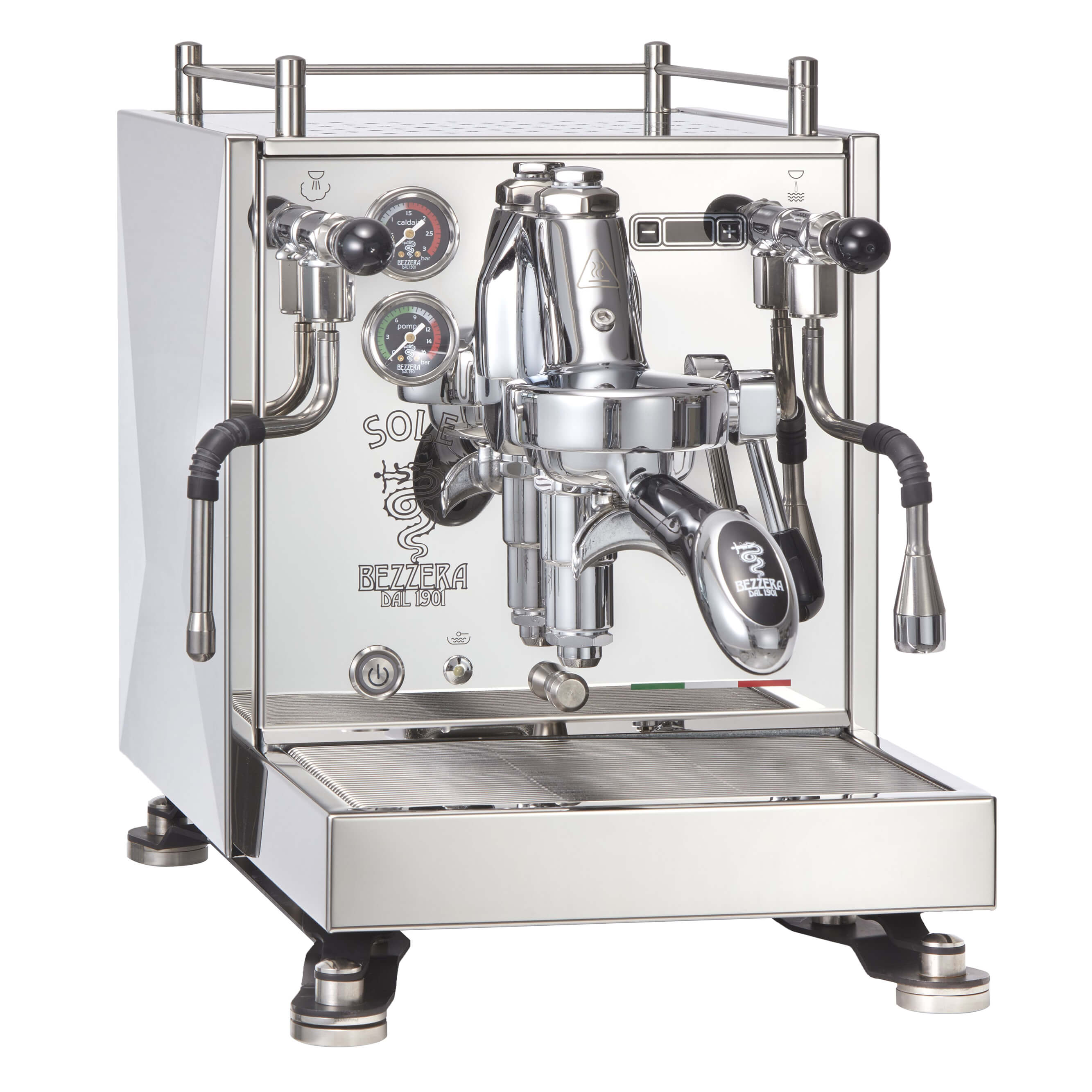 Bezzera Sole TOP PID Espressomaschine Edelstahl